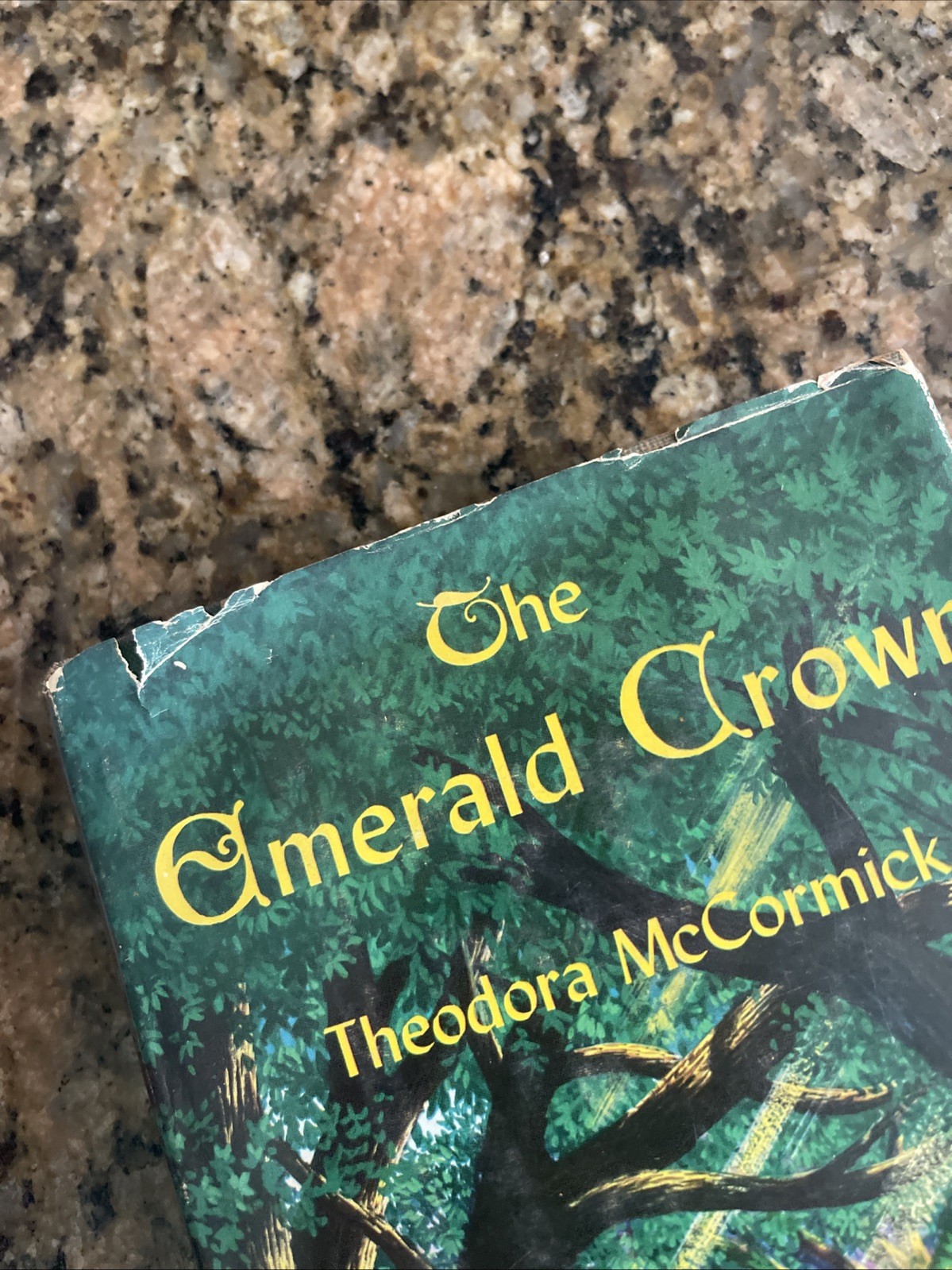 The Emerald Crown – Theodora McCormick 1955 HCDJ Book Club Edition