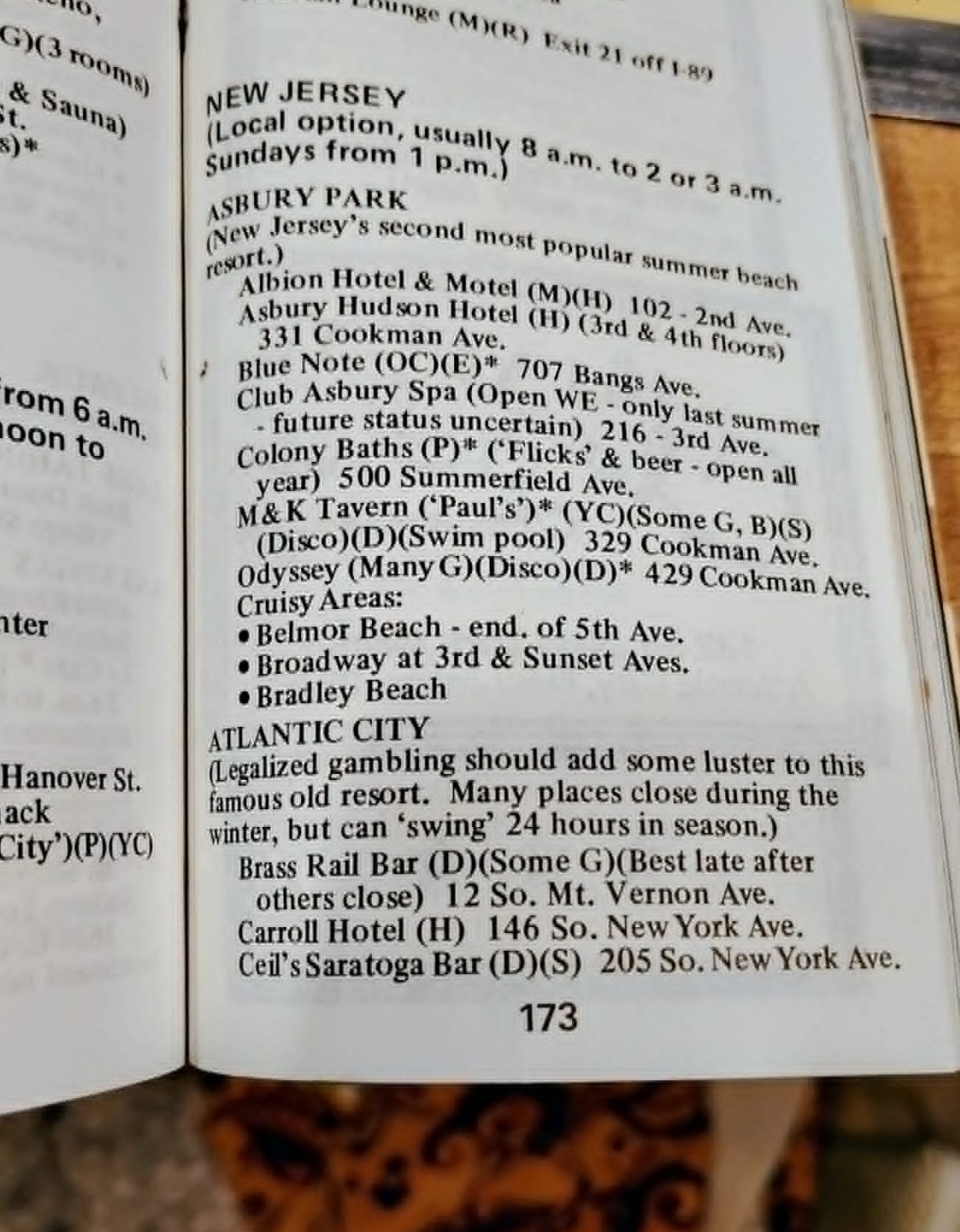 1978 Bob Damron’s Address Book – Vintage Gay Ads, Travel Guide