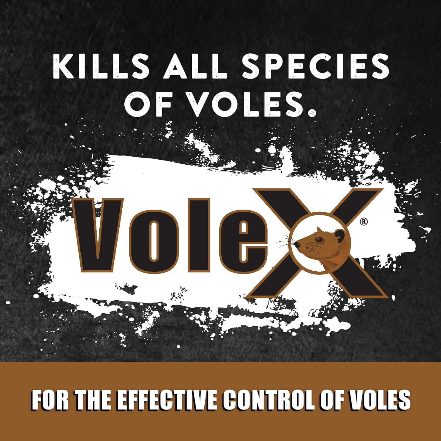 Volex All Natural Non Toxic Vole Killer Pellets 8Oz Safe for Crops Pets