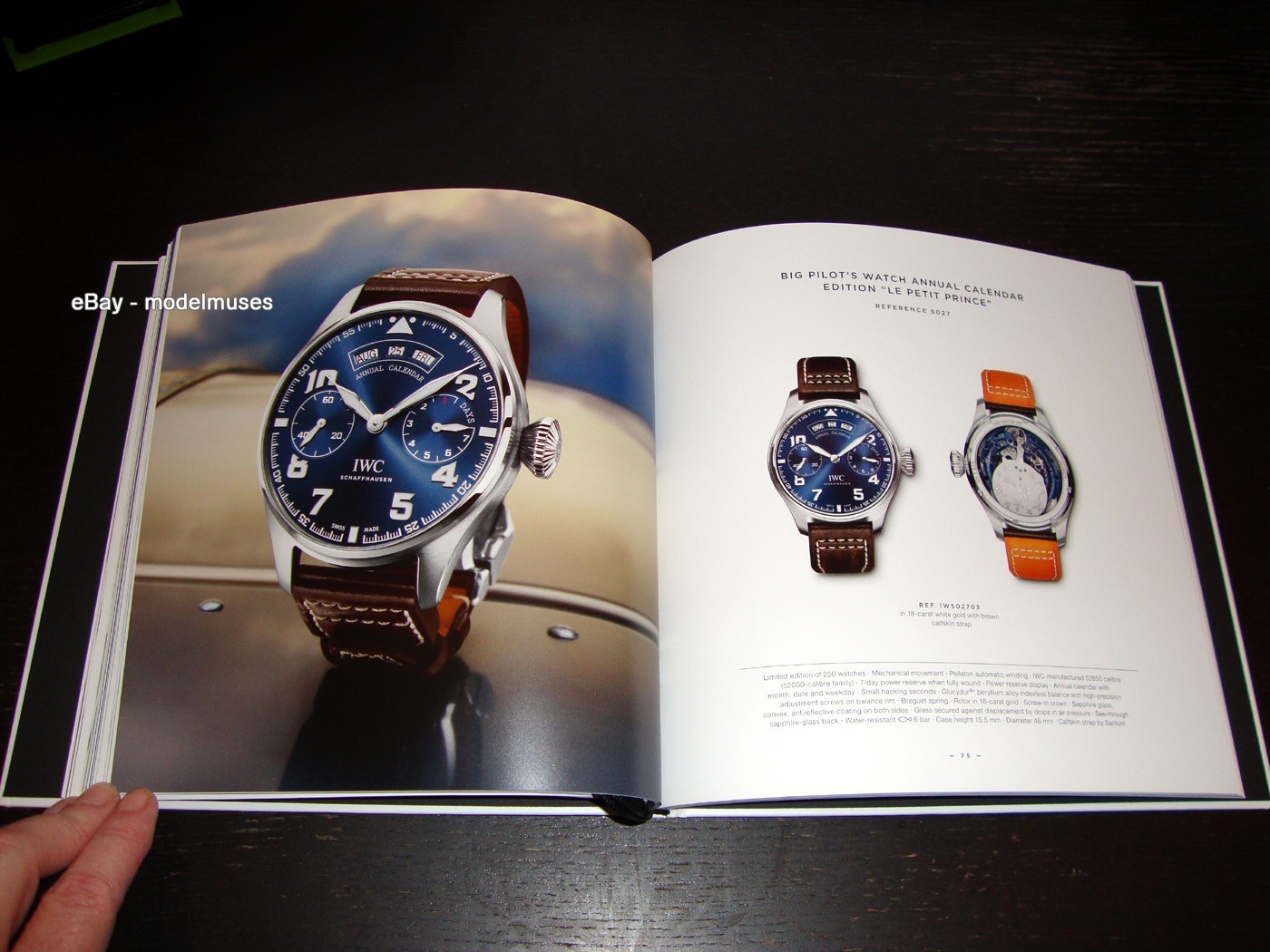 IWC SCHAFFHAUSEN Luxury Watch HARDCOVER CATALOG 2017 2018 – 138 Pages