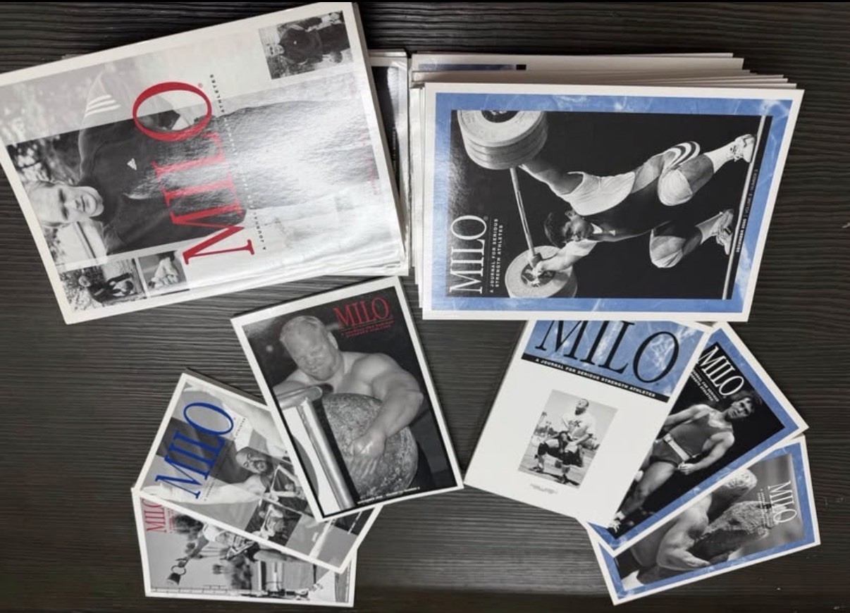 Milo Strength Journals via Charles Poliquin