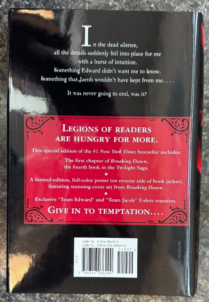 Eclipse Special Edition – Meyer, Stephenie – Hardcover – New FIRST EDITION