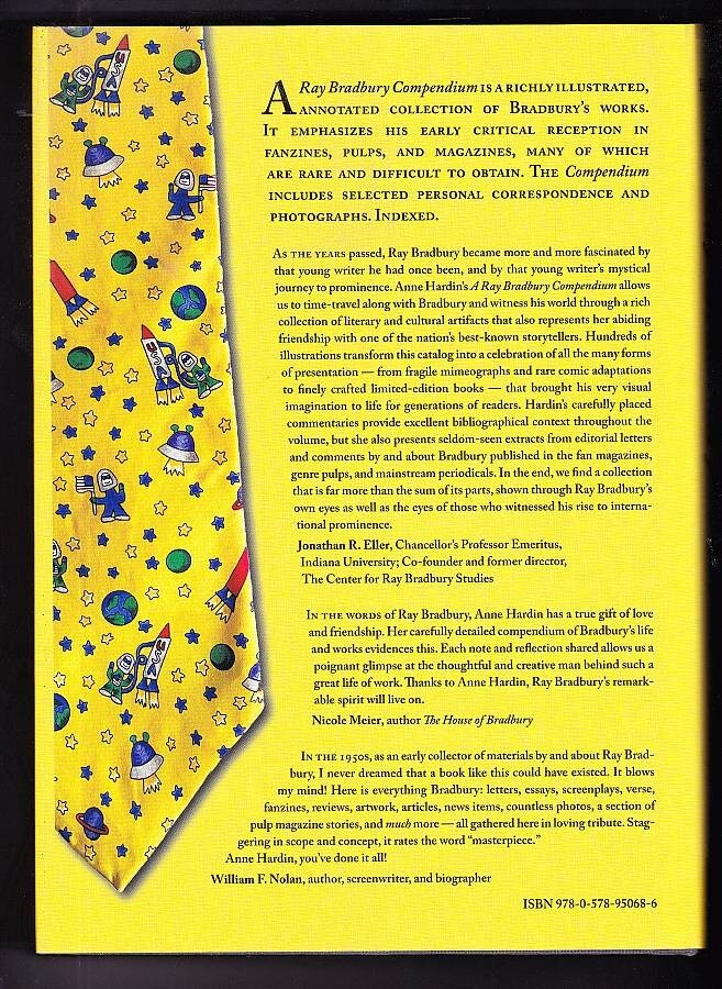 RAY BRADBURY COMPENDIUM (hardcover) fiction & non-fiction, full color, 392 pages