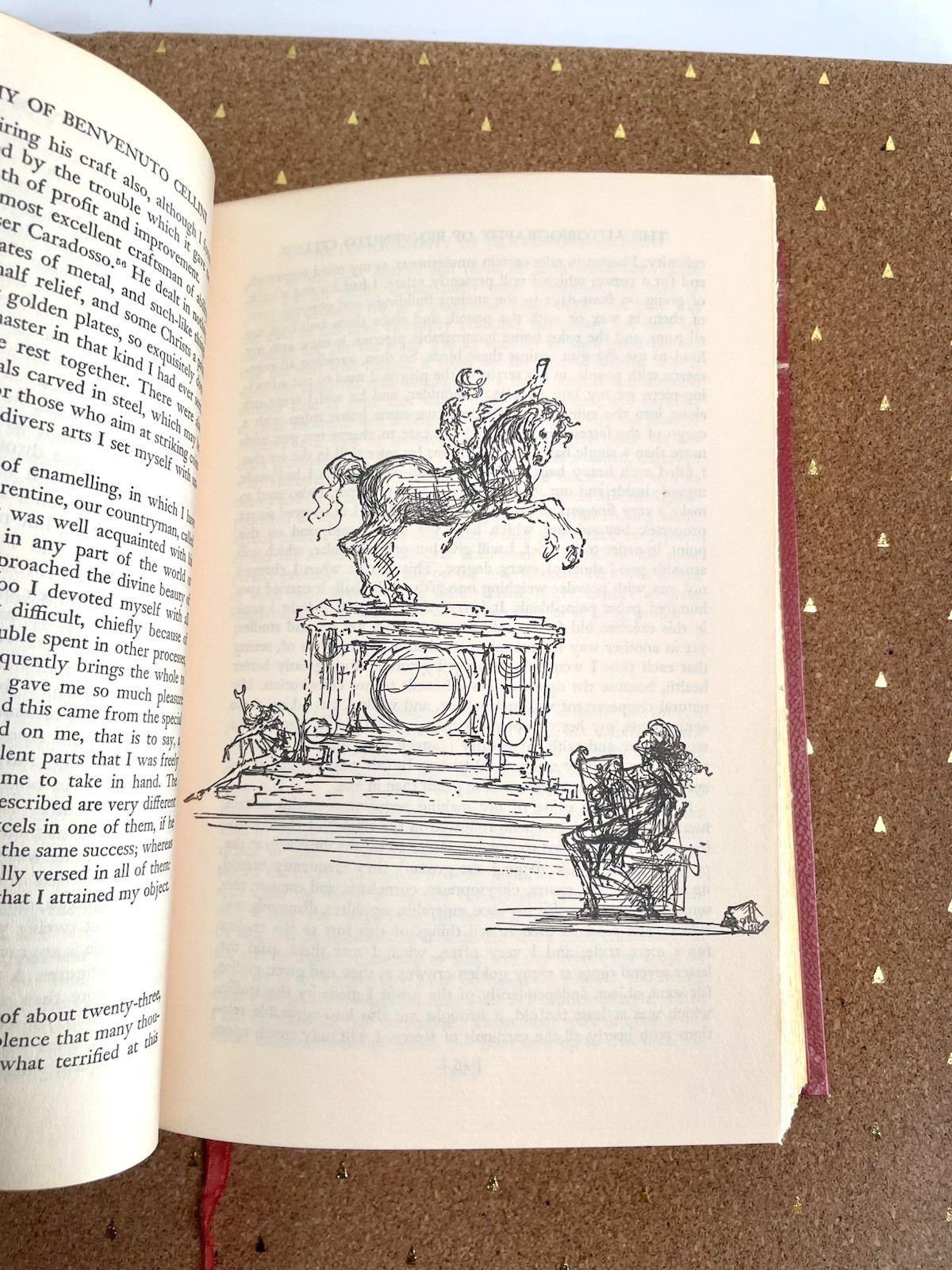 VTG 1946 Illustrated By SALVADOR DALI -The Autobiography Of Benvenuto Cellini HC