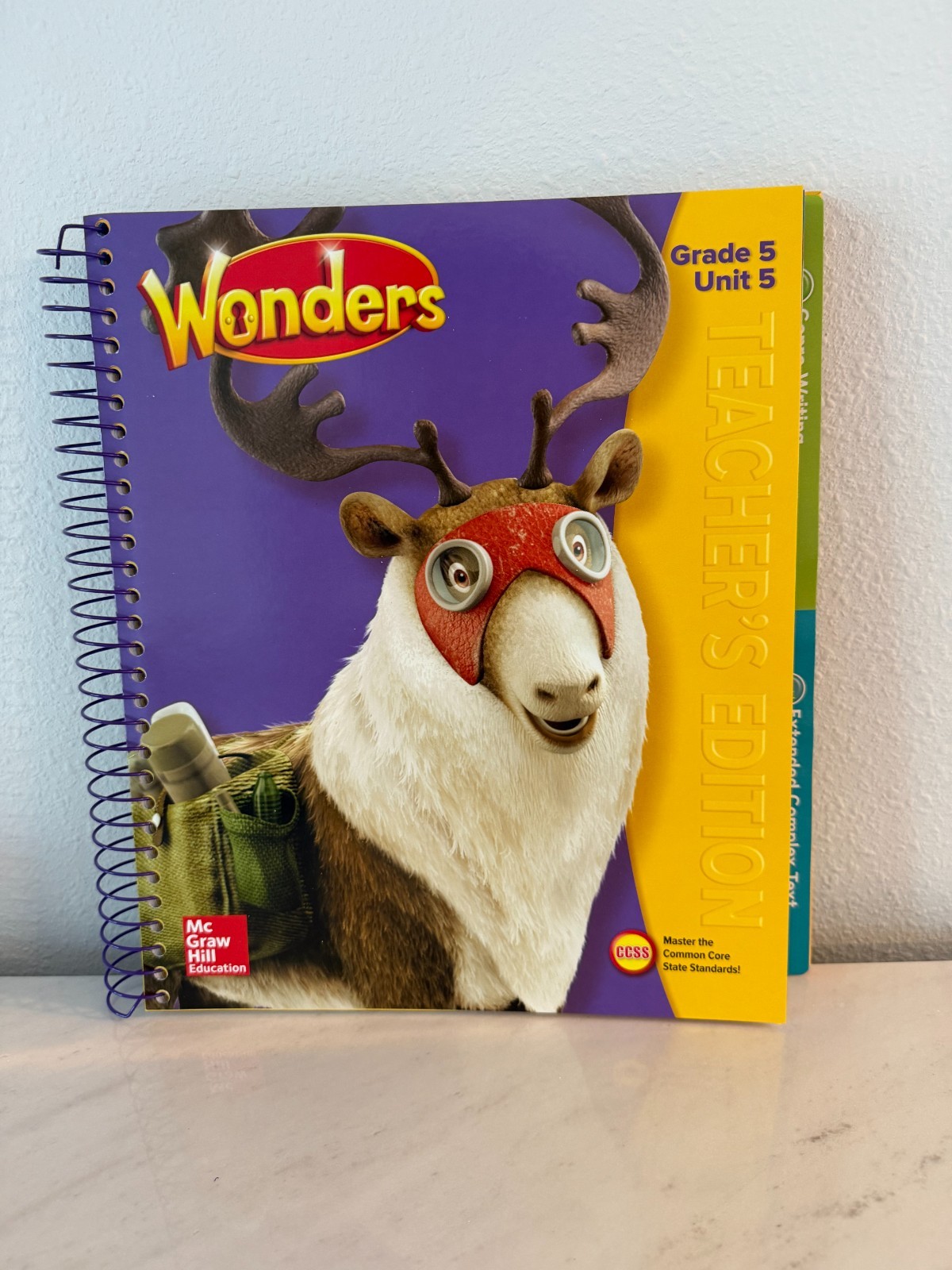 Grade 5 Wonders Teacher Edition Set Units 1-6 NEW 2017 Complete Curriculum