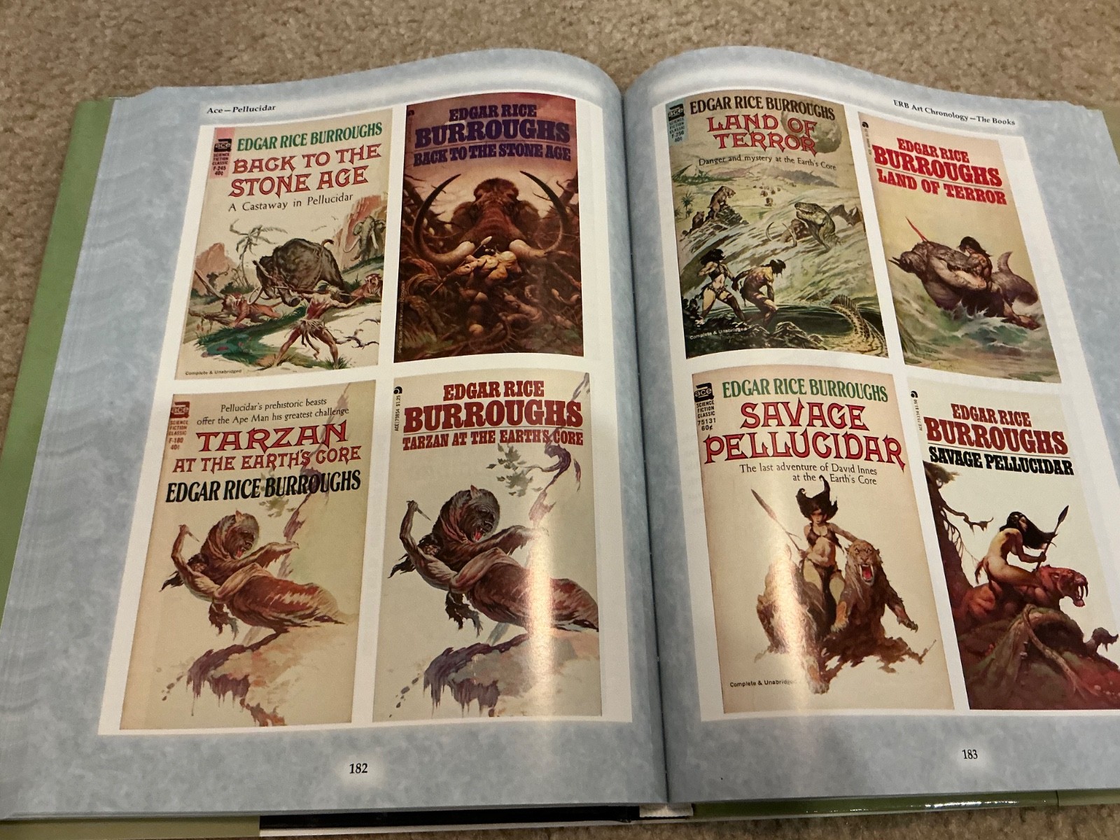EDGAR RICE BURROUGHS 100 YEAR ART CHRONOLOGY by Michael Tierney 4 Vol Slipcase