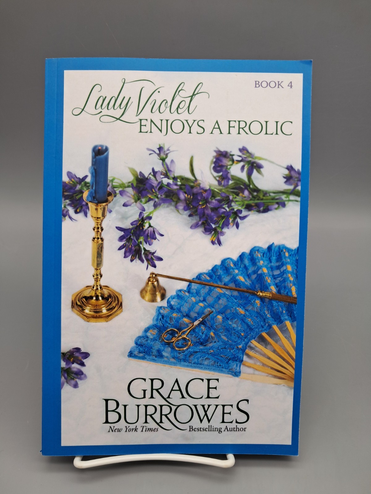 Lot of 8 THE LADY VIOLET MYSTERIES by Grace Burrowes Books 1-8 in order