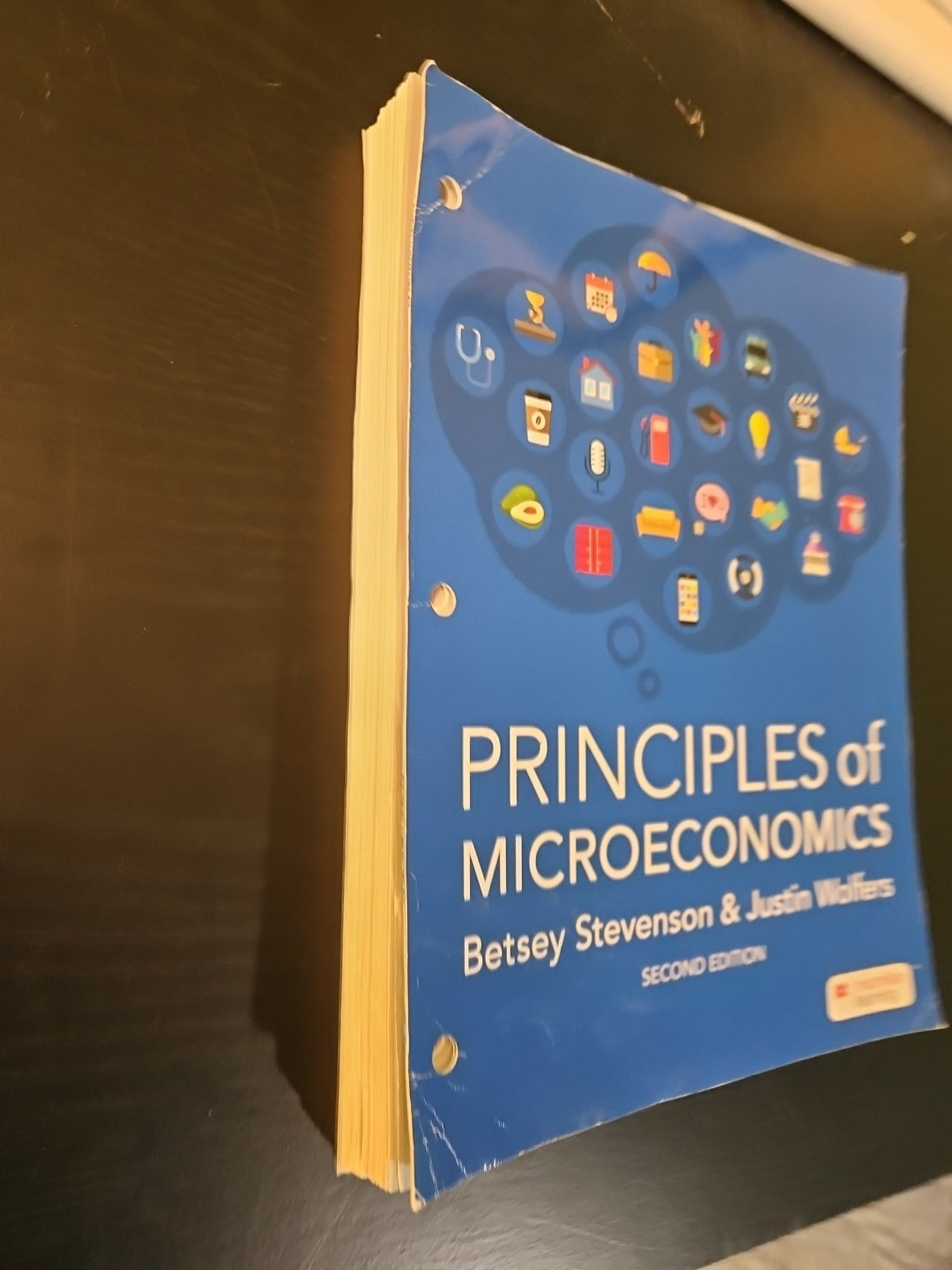 Principles of Microeconomics LooseLeaf 2nd Ed. Stevenson VERY GOOD see note