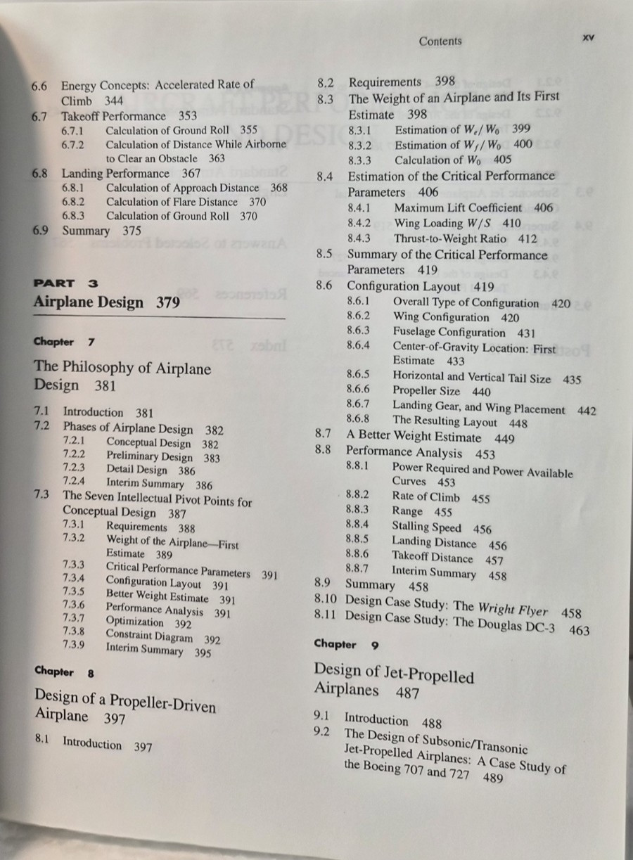 Aircraft Performance and Design: John D. Anderson 1999/Very Good (see photos:)