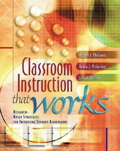 Classroom Instruction That Works: Research-Based Strategies for Incr – VERY GOOD