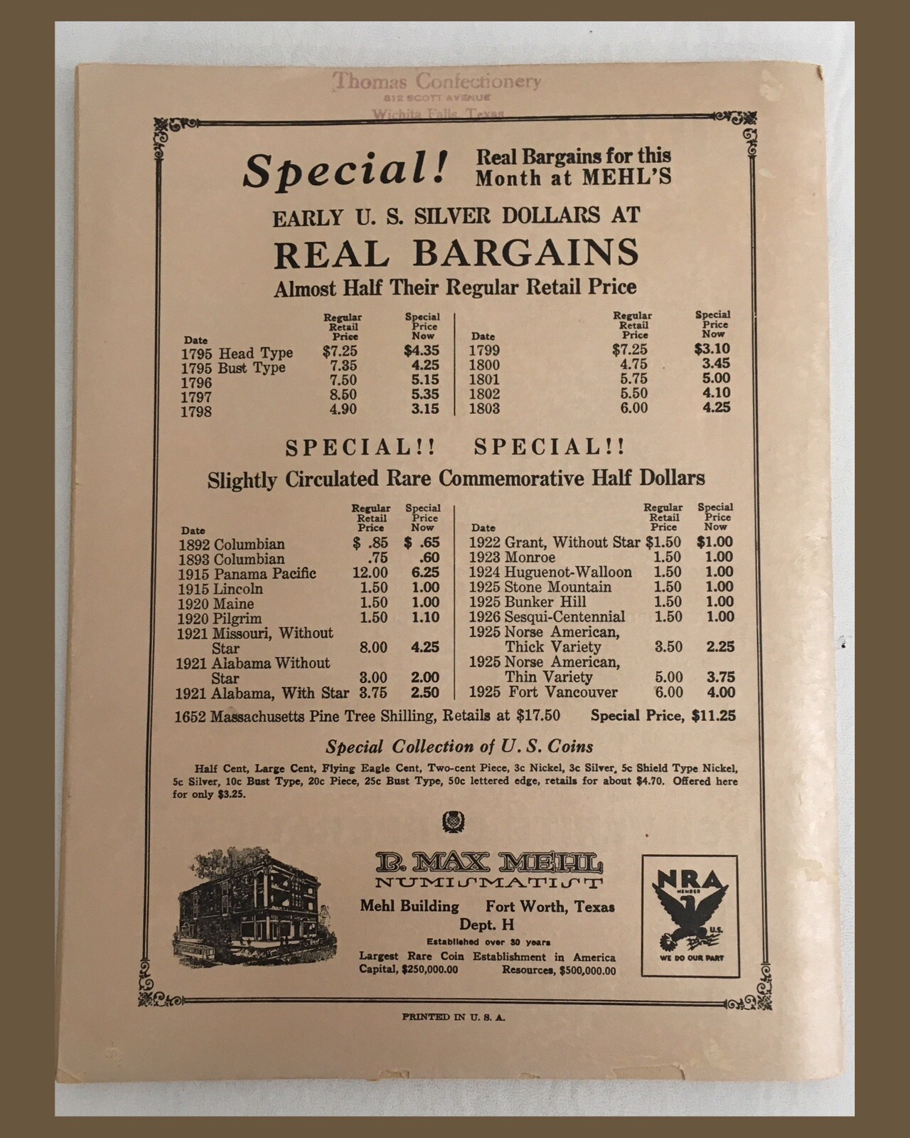 HOBBIES Magazine For Collectors – December 1934 Edition – 130 Pgs