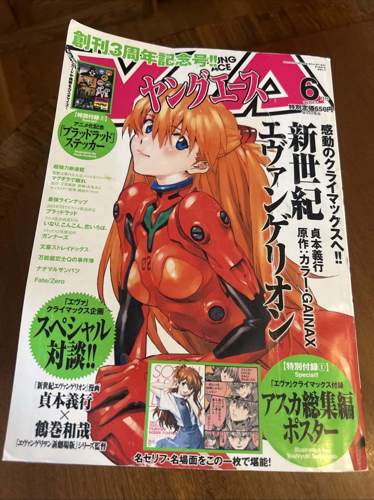 Young Ace[2013 June] Japanese Edition VG MANGA