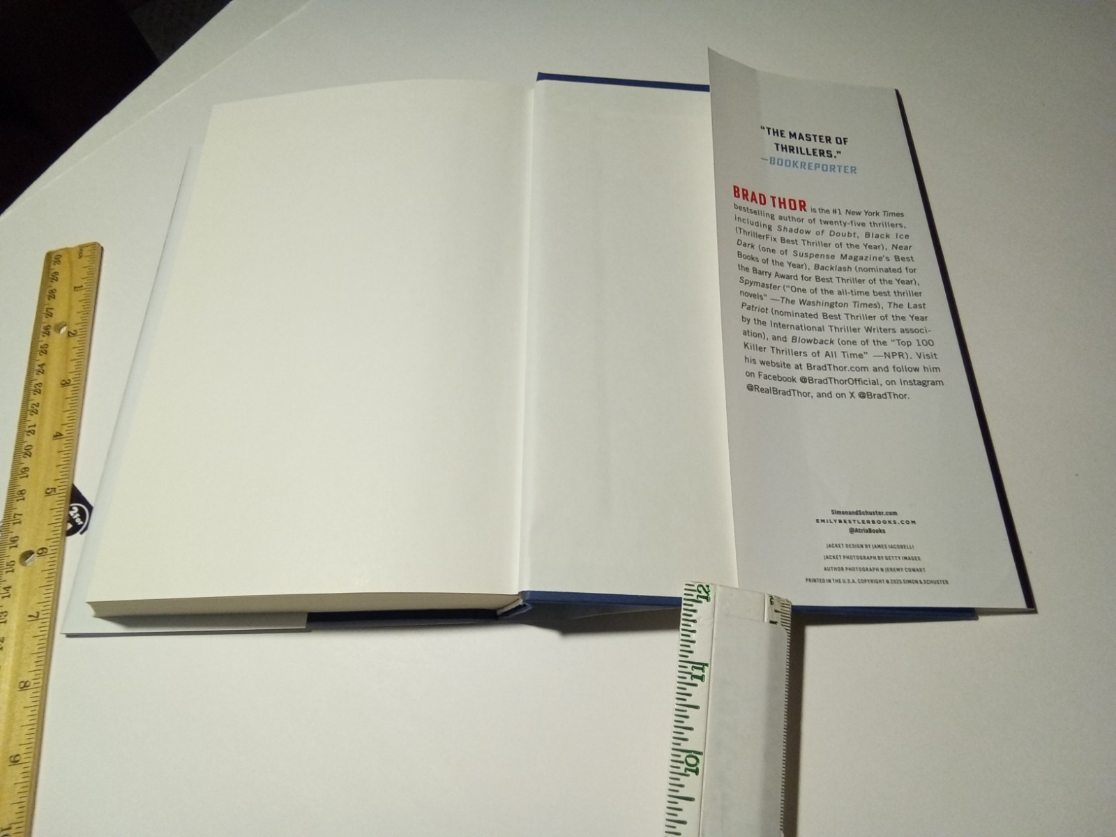 Edge of Honor by Brad Thor (2025, Hardcover)
