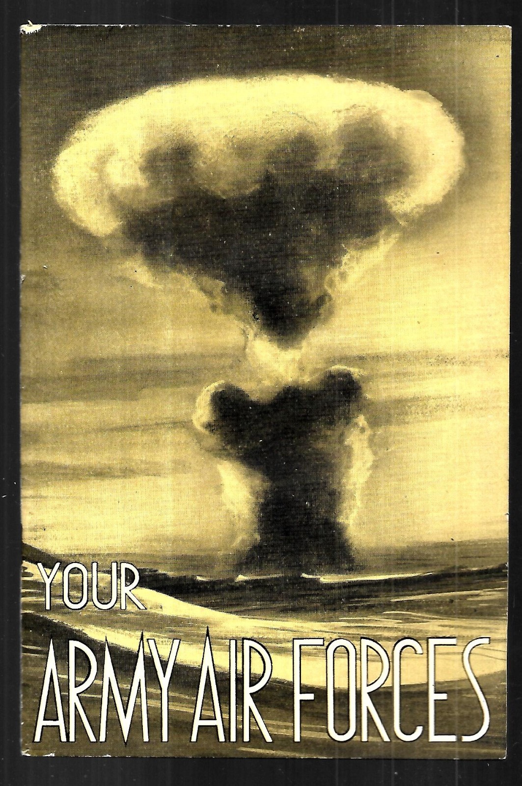 Vintage US ARMY AIR FORCE Recruitment BROCHURE Pamphlet (1946)