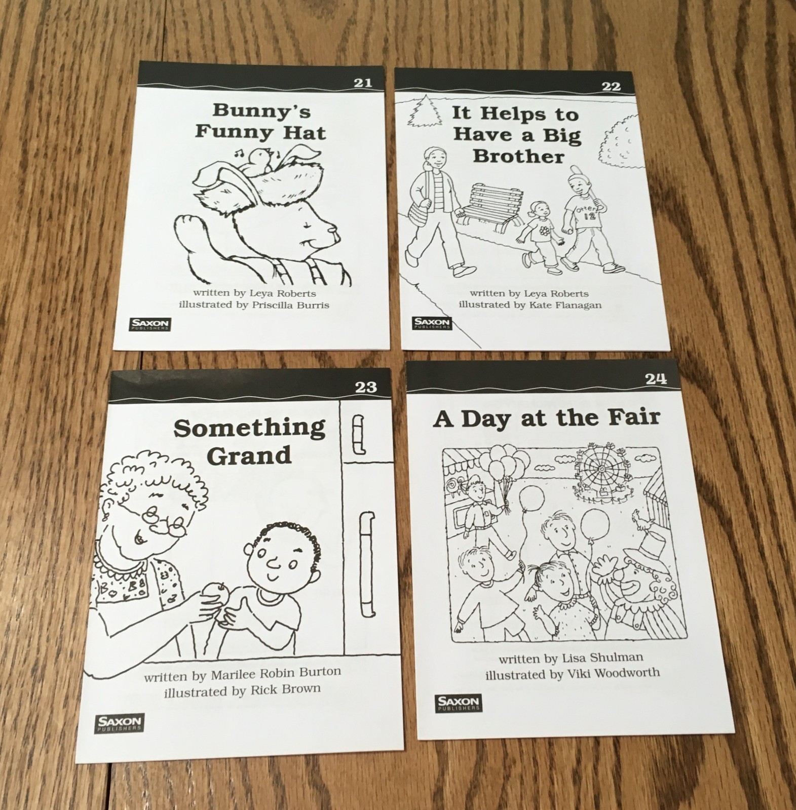 SAXON PHONICS & SPELLING 1ST GRADE DECODABLE TAKE HOME READERS 1 – 52