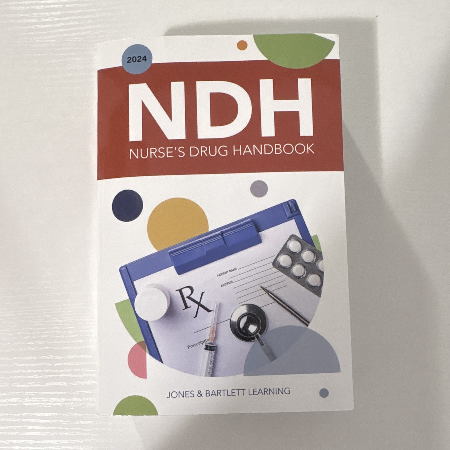 Jones & Bartlett NDH Nurse’s Drug Handbook 2024 Paperback, 1630 Pages