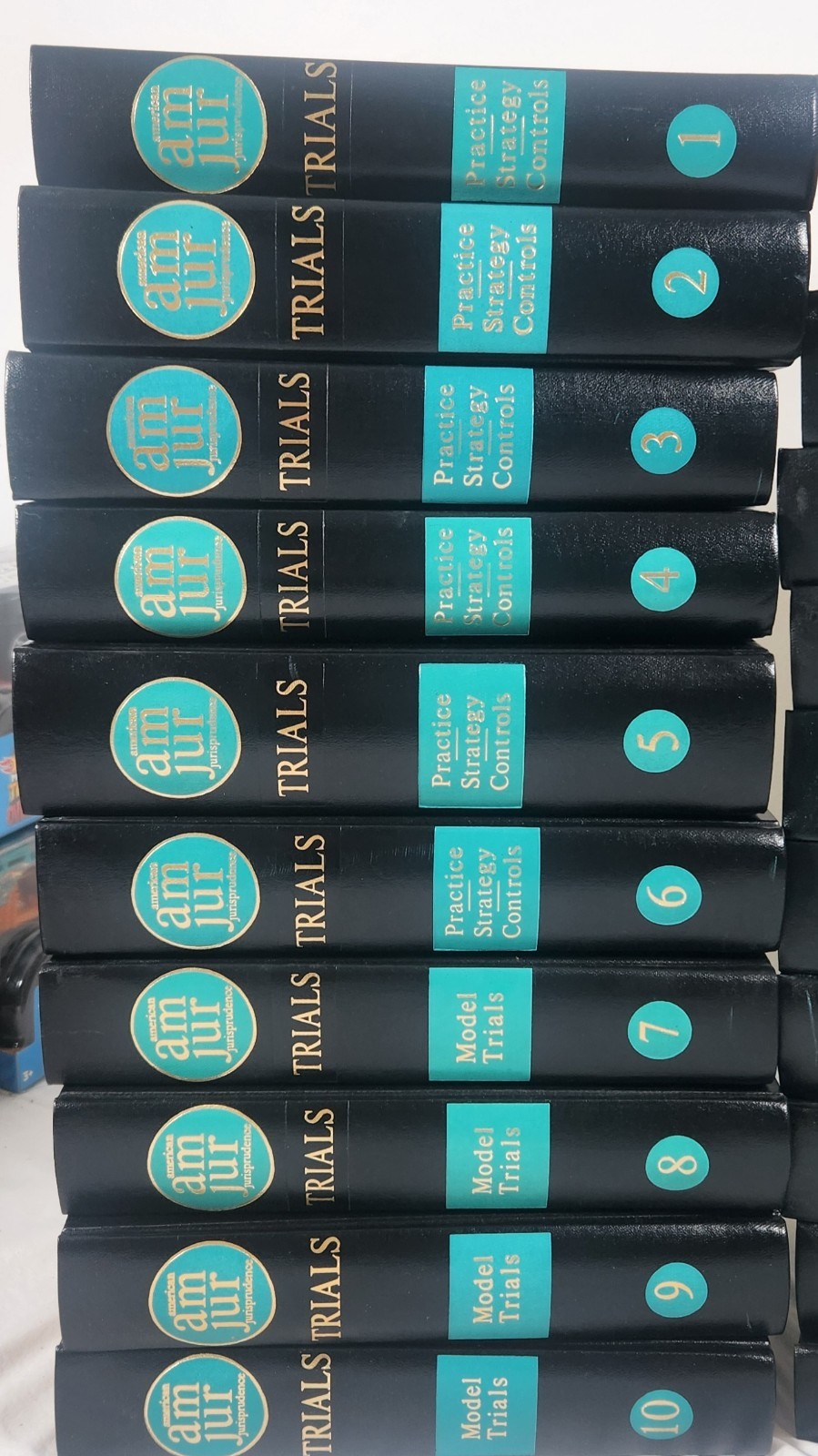 Lot Of 30 American Jurisprudence Trials Volumes 1-29 & Index Model Trials