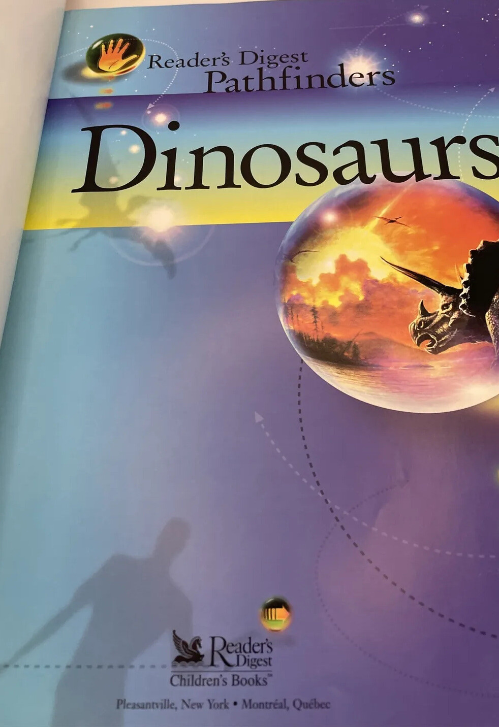 Vintage 1999 Reader’s Digest Pathfinders Dinosaurs By Paul M. A. Willis