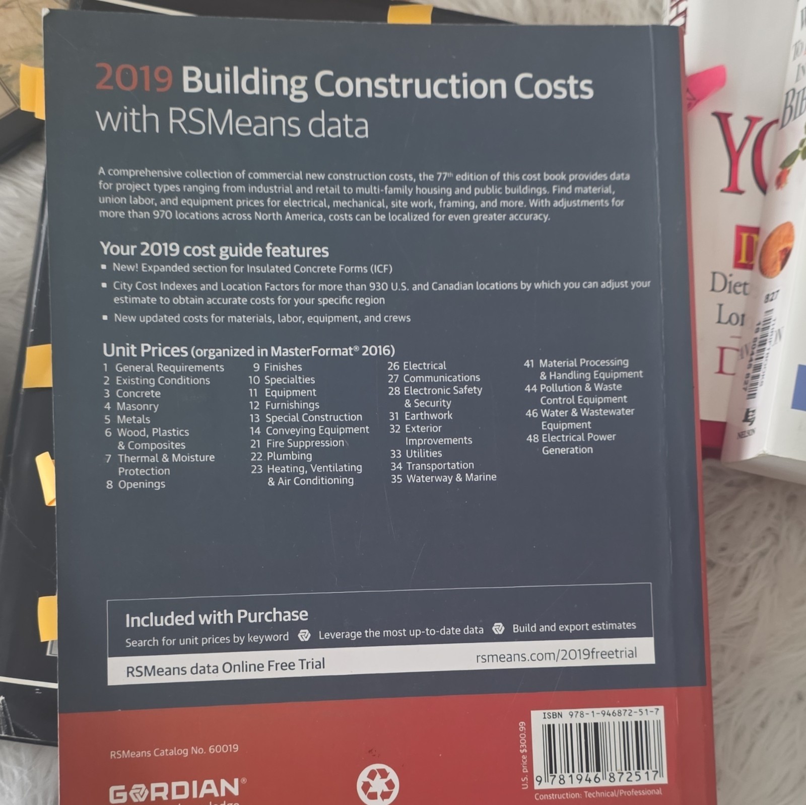 Rsmeans Building Construction Costs with Rsmeans Data 60019 2019 77th PB