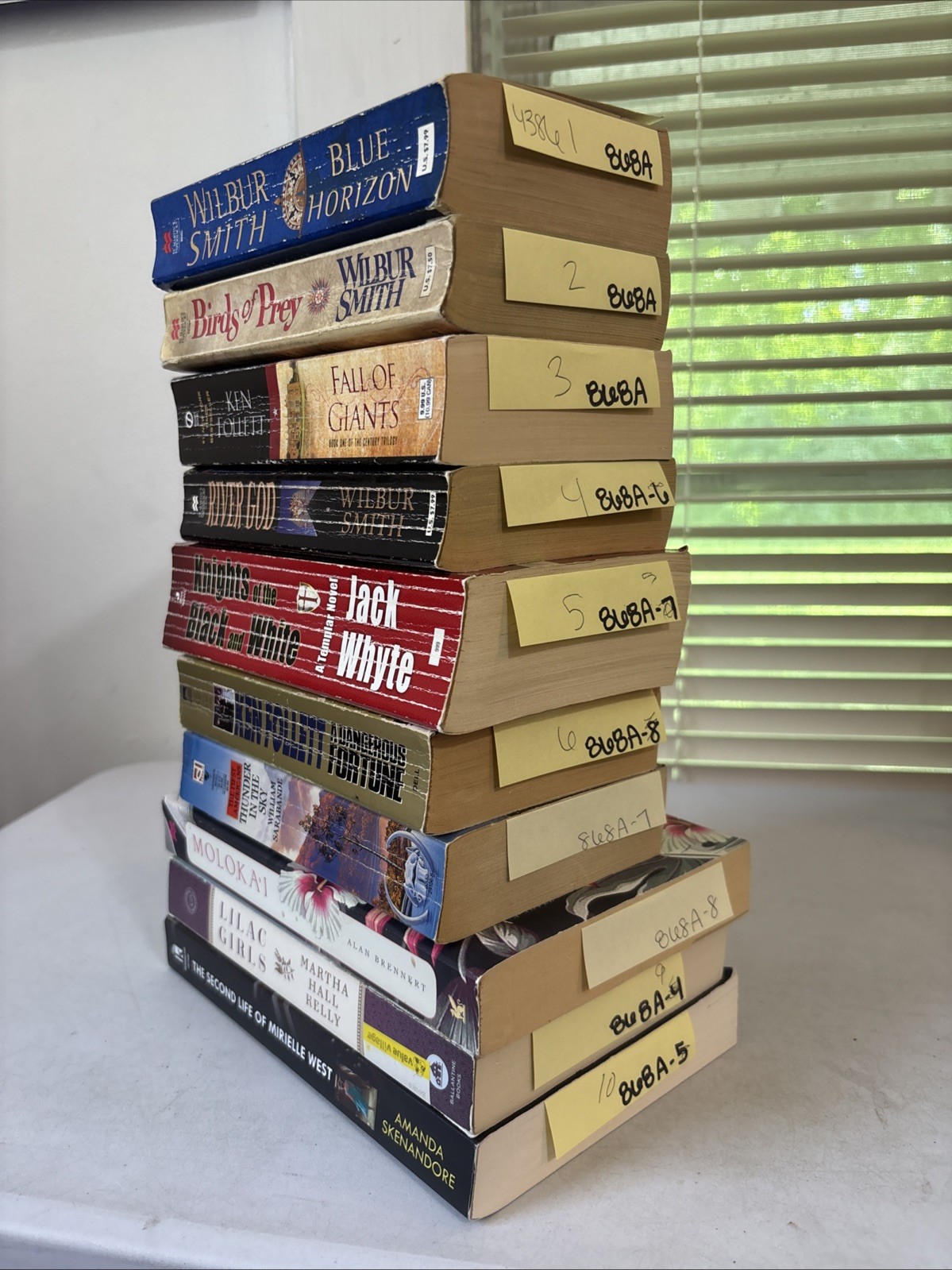 Lot of 10 – Mixed Authors – Historical Fiction – Various Paperbacks – Free Shipp