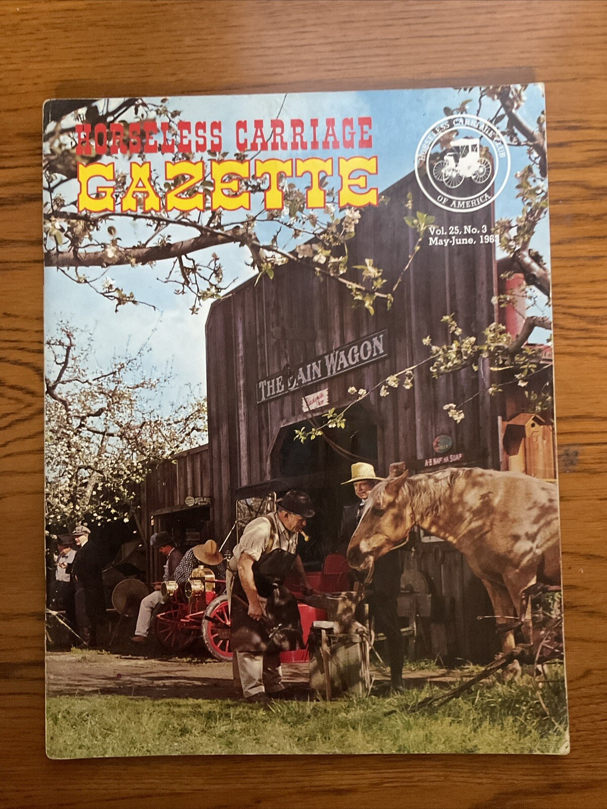 HORSELESS CARRIAGE GAZETTE VOL .25 NO. 3 MAy-June ,1963 (1093)
