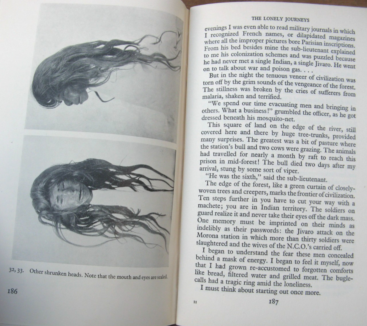 1953 Jivaro Among the Headshrinkers of the Amazon- Bertrand Flornoy 1st Edition