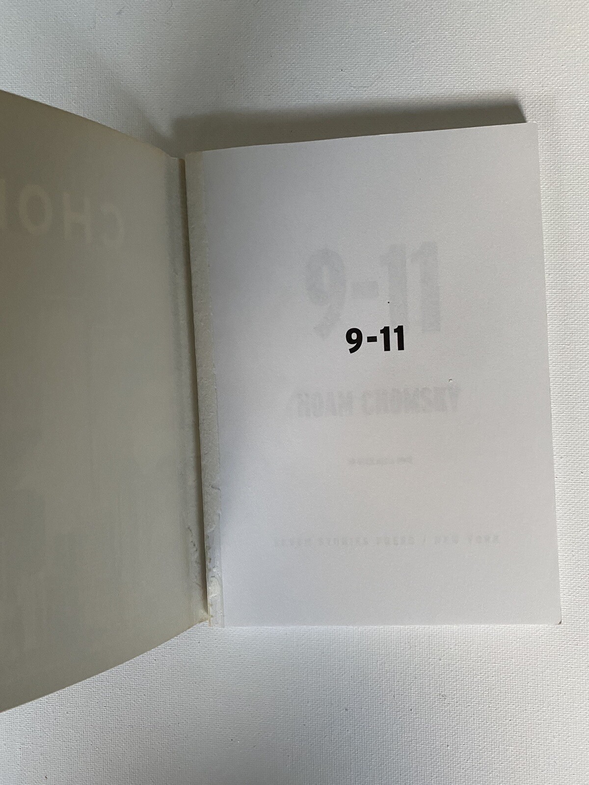 9-11 Paperback Noam Chomsky (Paperback)