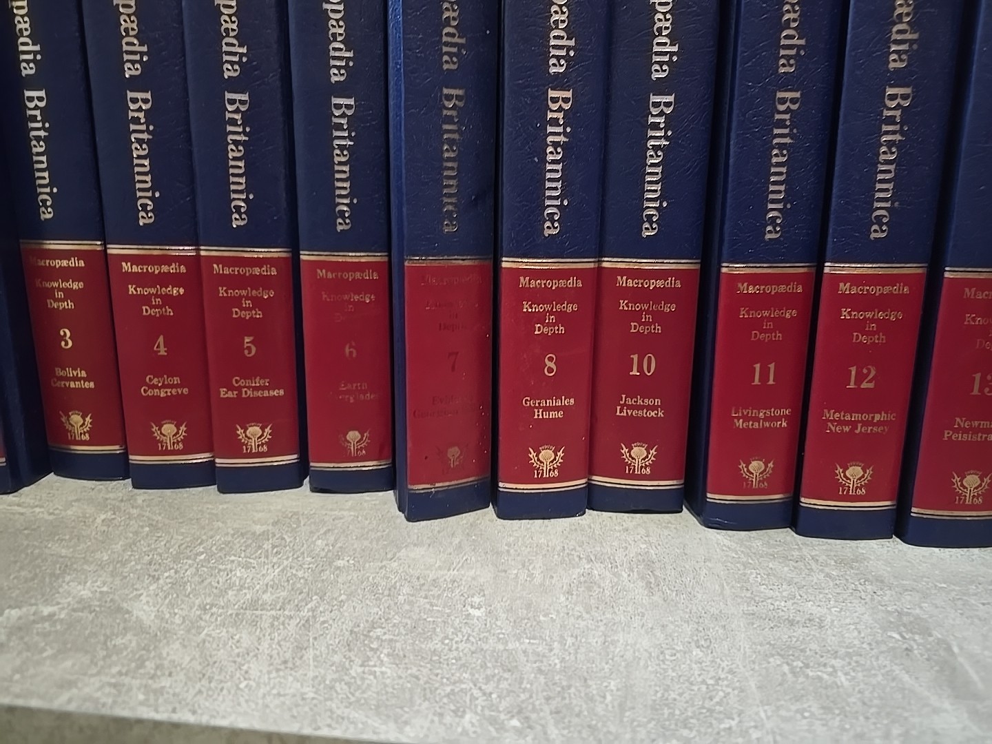 The New Encyclopaedia Britannica Macropaedia 15th edition 1976 1 Missing
