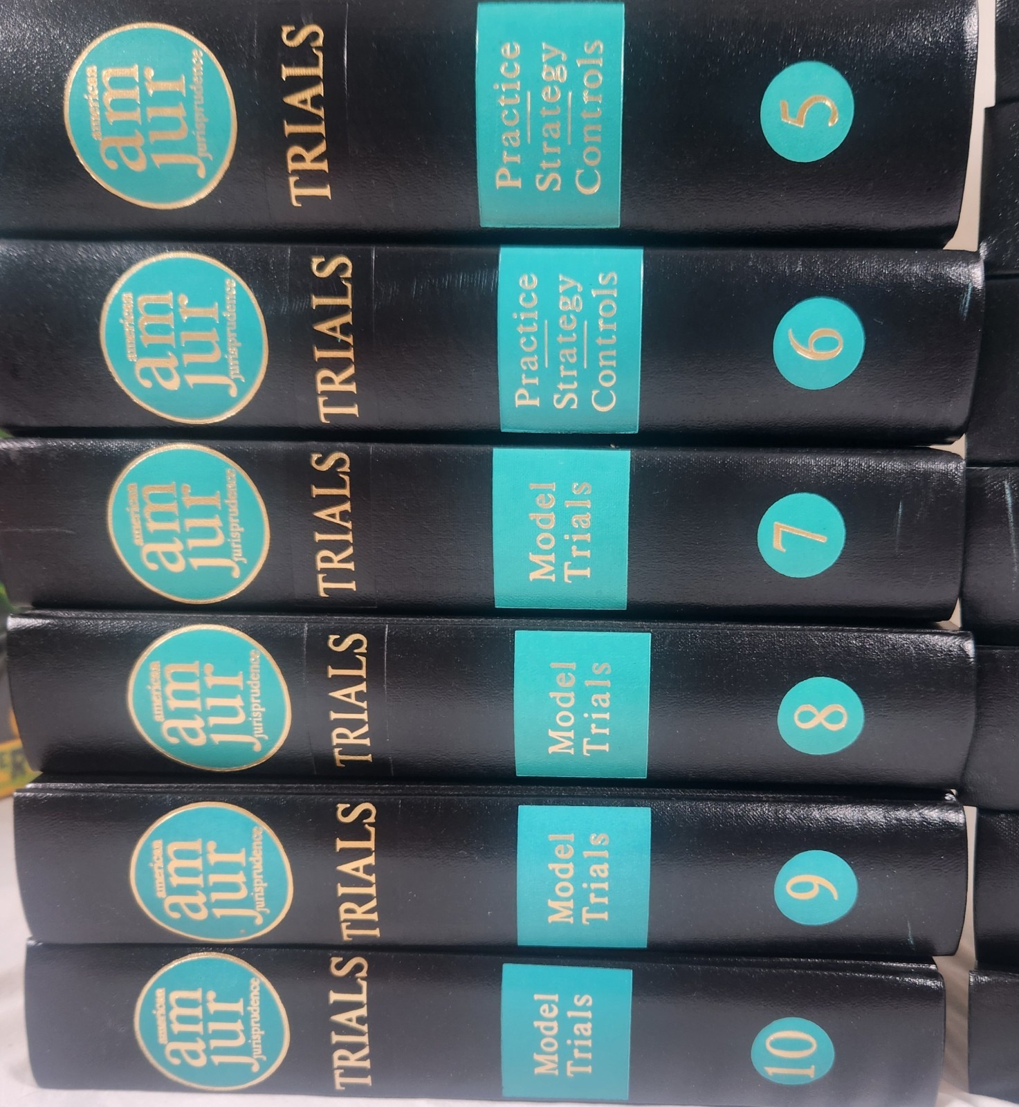Lot Of 30 American Jurisprudence Trials Volumes 1-29 & Index Model Trials