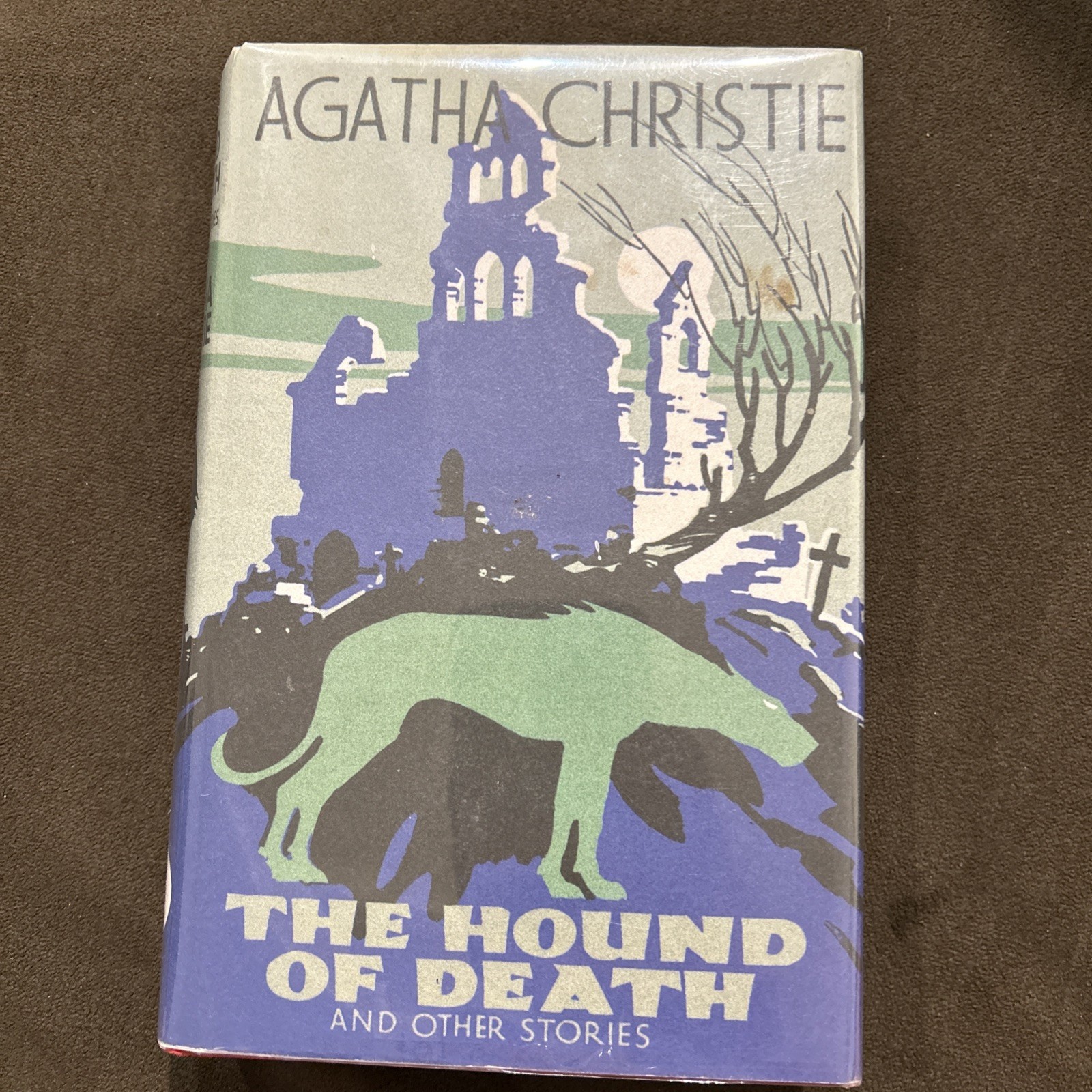 The Hound Of Death – Agatha Christie. FACSIMILE. 2012. Collins Crime Hardcover