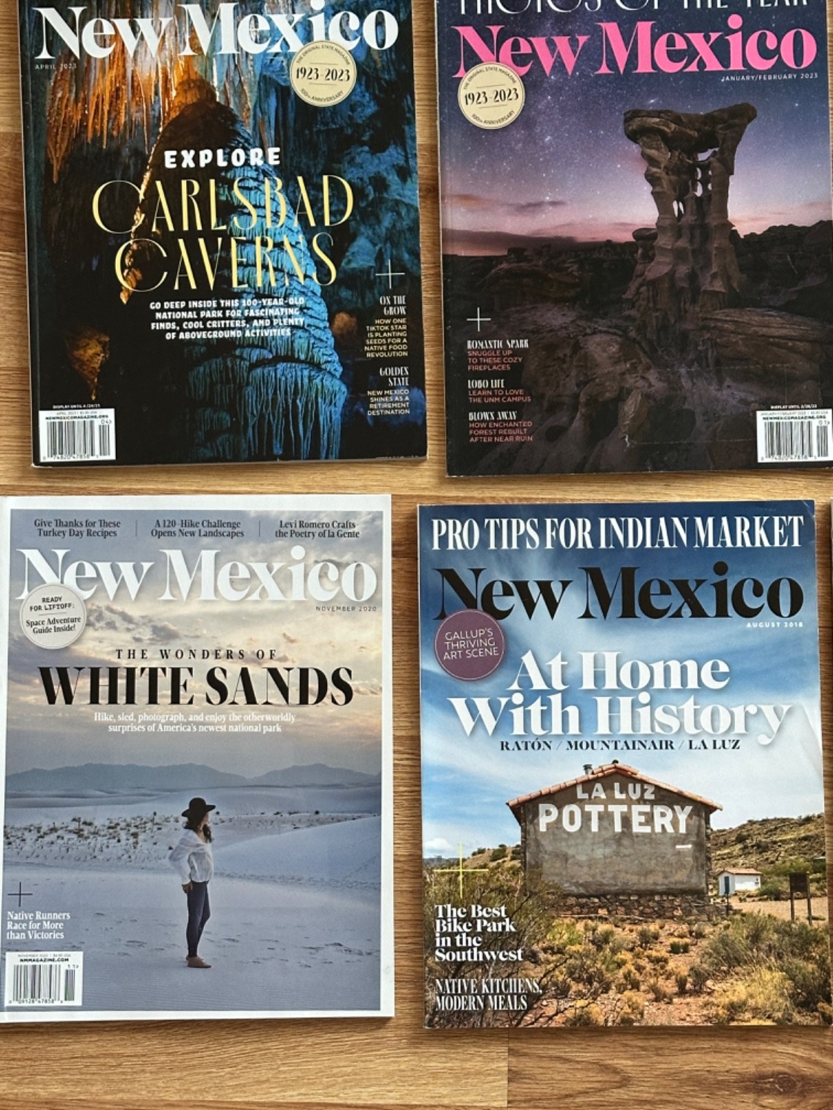 New Mexico Magazine (multi-year) Lot of 6 Issues Lifestyle Home Decor Recipes