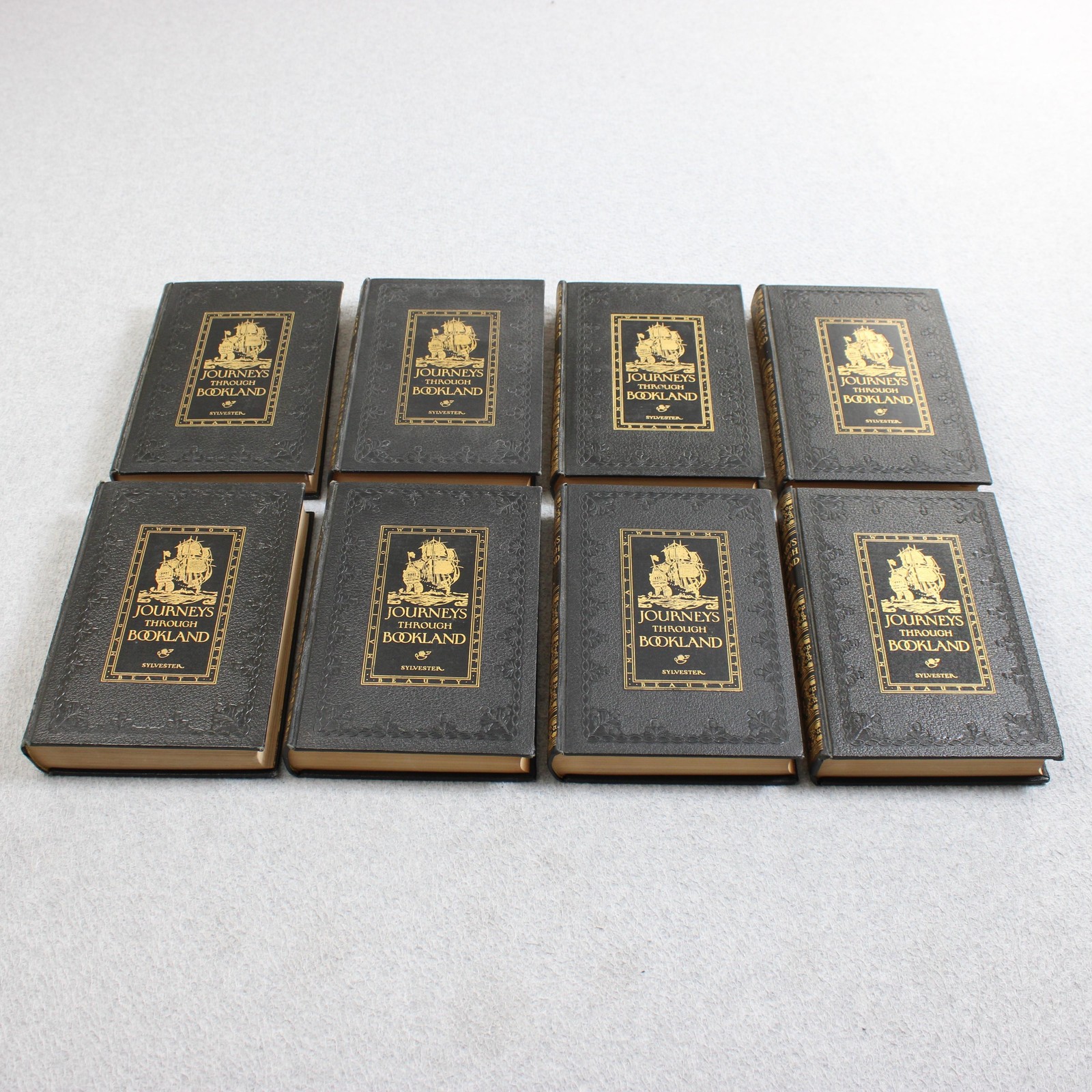 Vintage Journeys Through Bookland 8 Vol Set Charles Sylvester 1922 Children Set