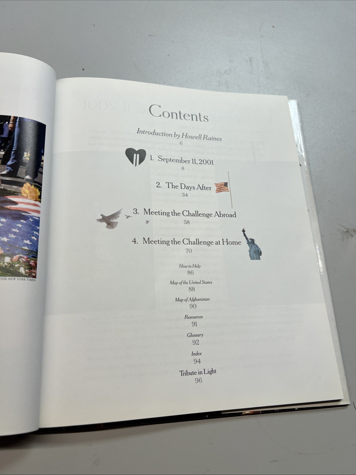 Nation Challenged : A Visual History of 9/11 and Its Aftermath by New York Times