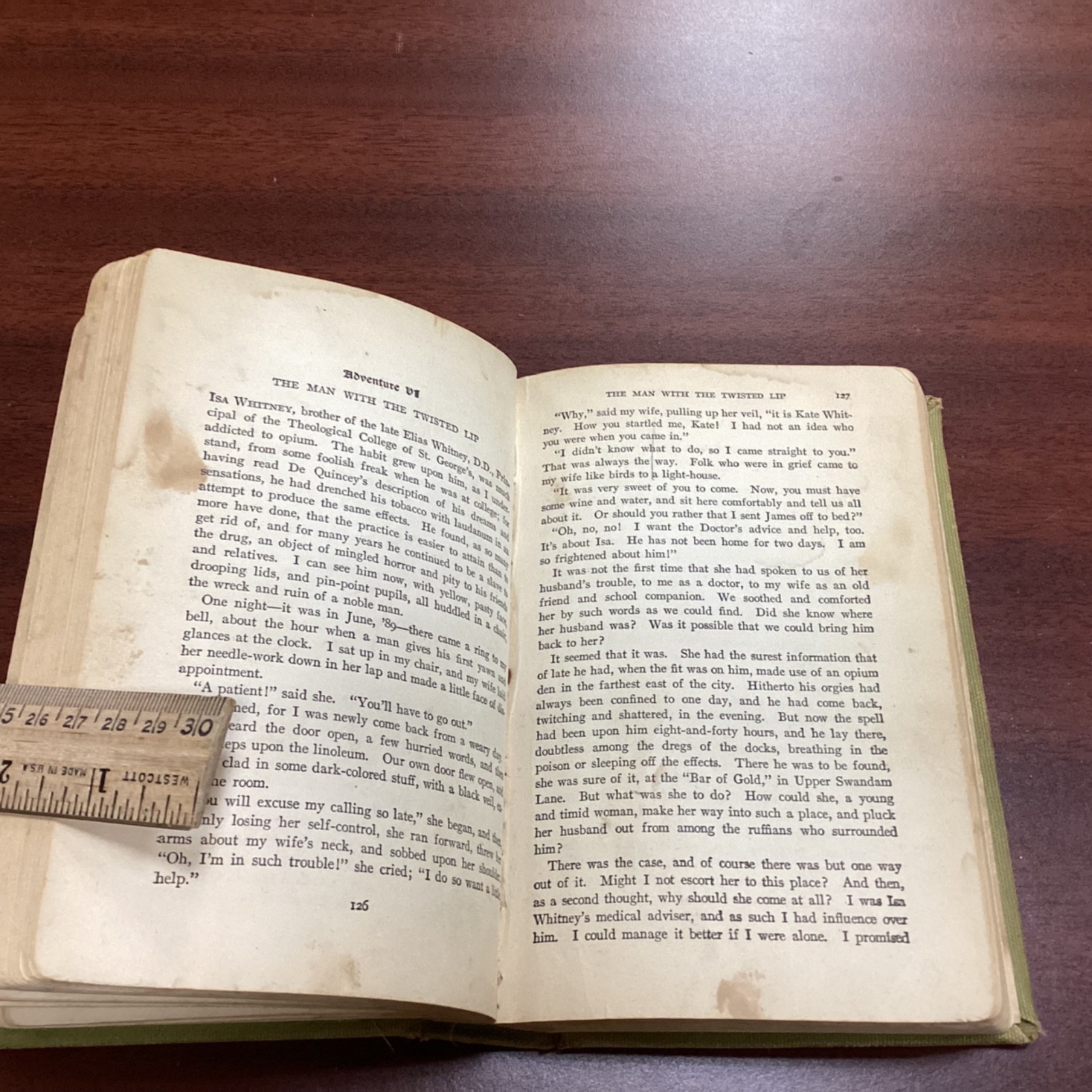 1920Vintage Sherlock Holmes A.L. Burt Revolver Lantern Cover Decorative Cloth HC
