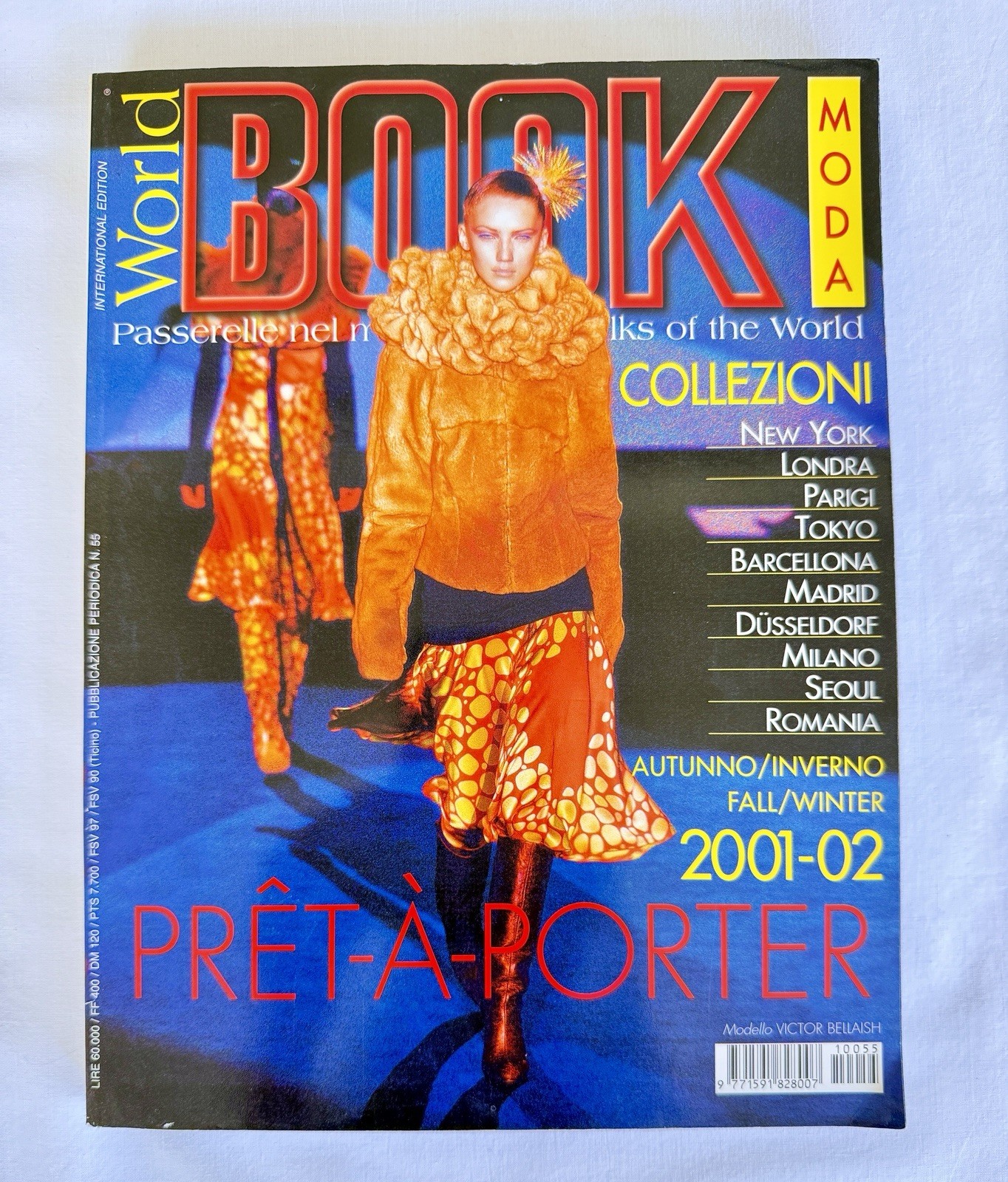 Book Moda magazine Milan Fashion Magazine Italian Special Ed 2001 2002 495 Pgs