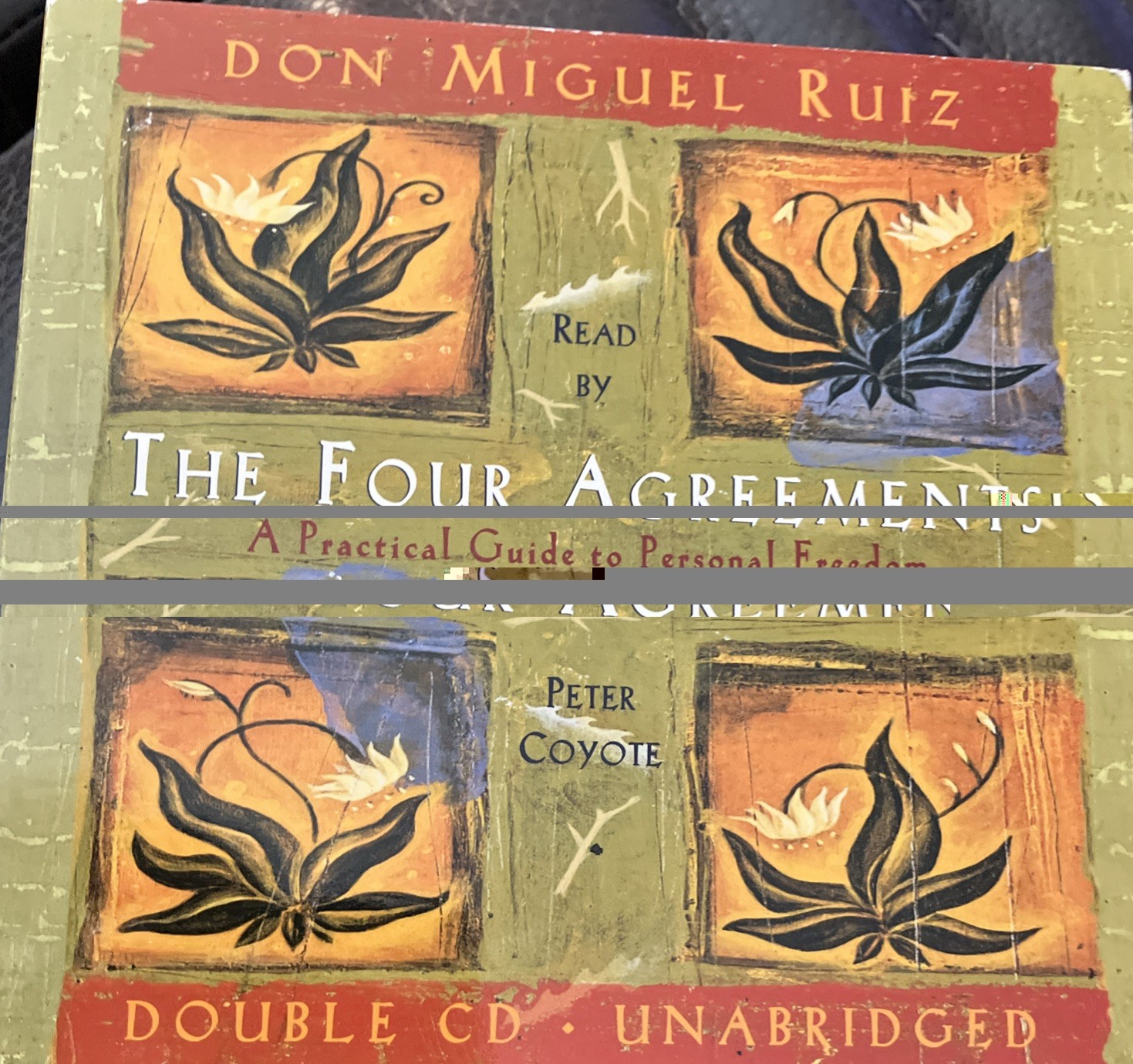 Don Miguel Ruiz The Four Agreements ( Audiobook CD) 1997 Unabridged CDs In VG