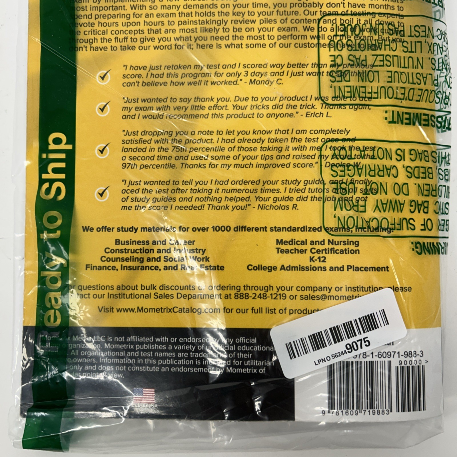Life & Health Exam Secrets Study Guide Paperback by Life & Health Mometrix