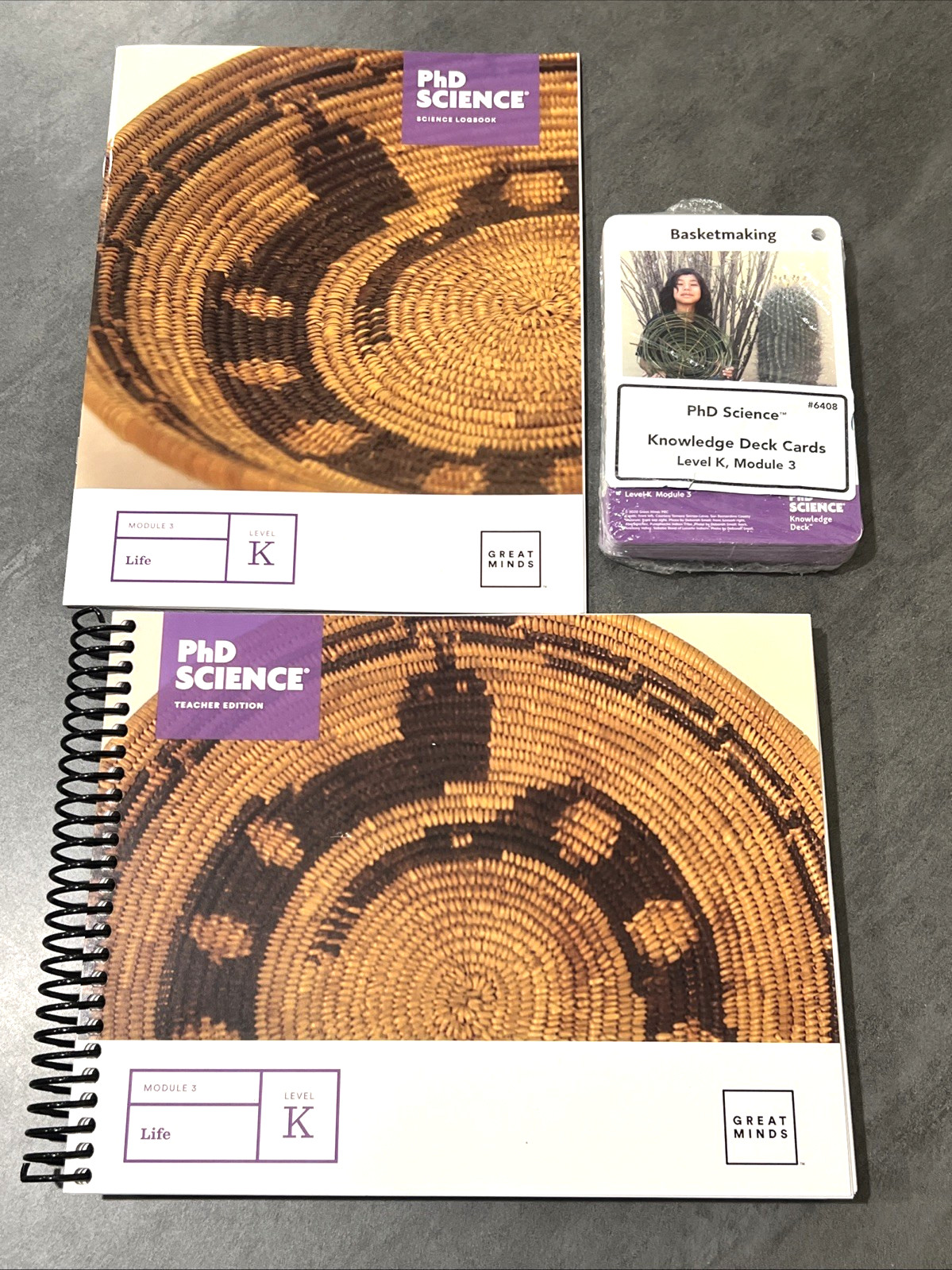 Great Minds PhD Science Grade Level K Teacher & Student Editions Modules 1-4 NEW