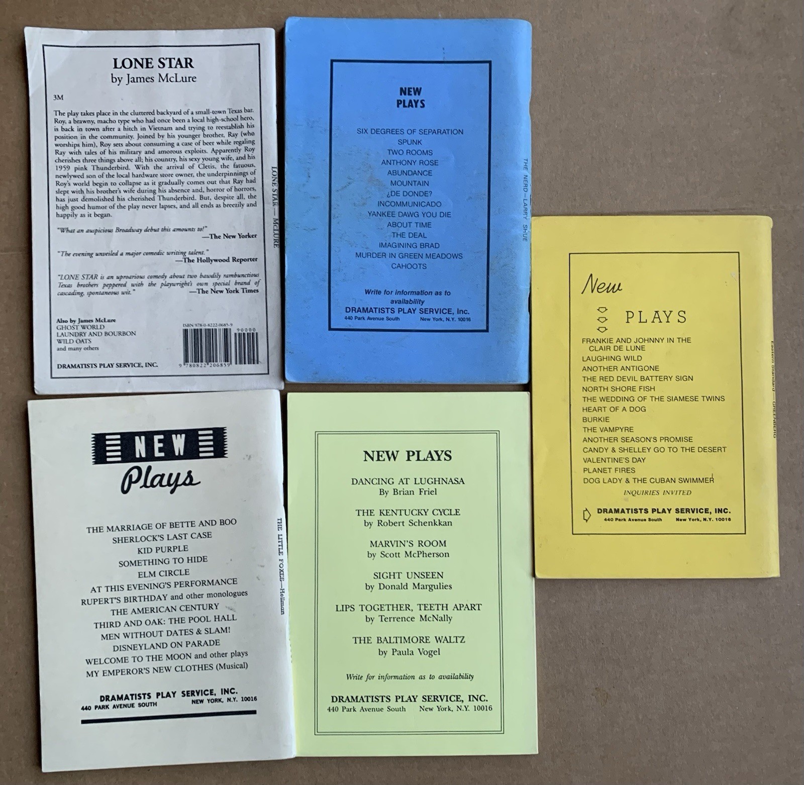 Lot of 13 Samuel French Dramatists Play Script Books Acting Theater Paperback