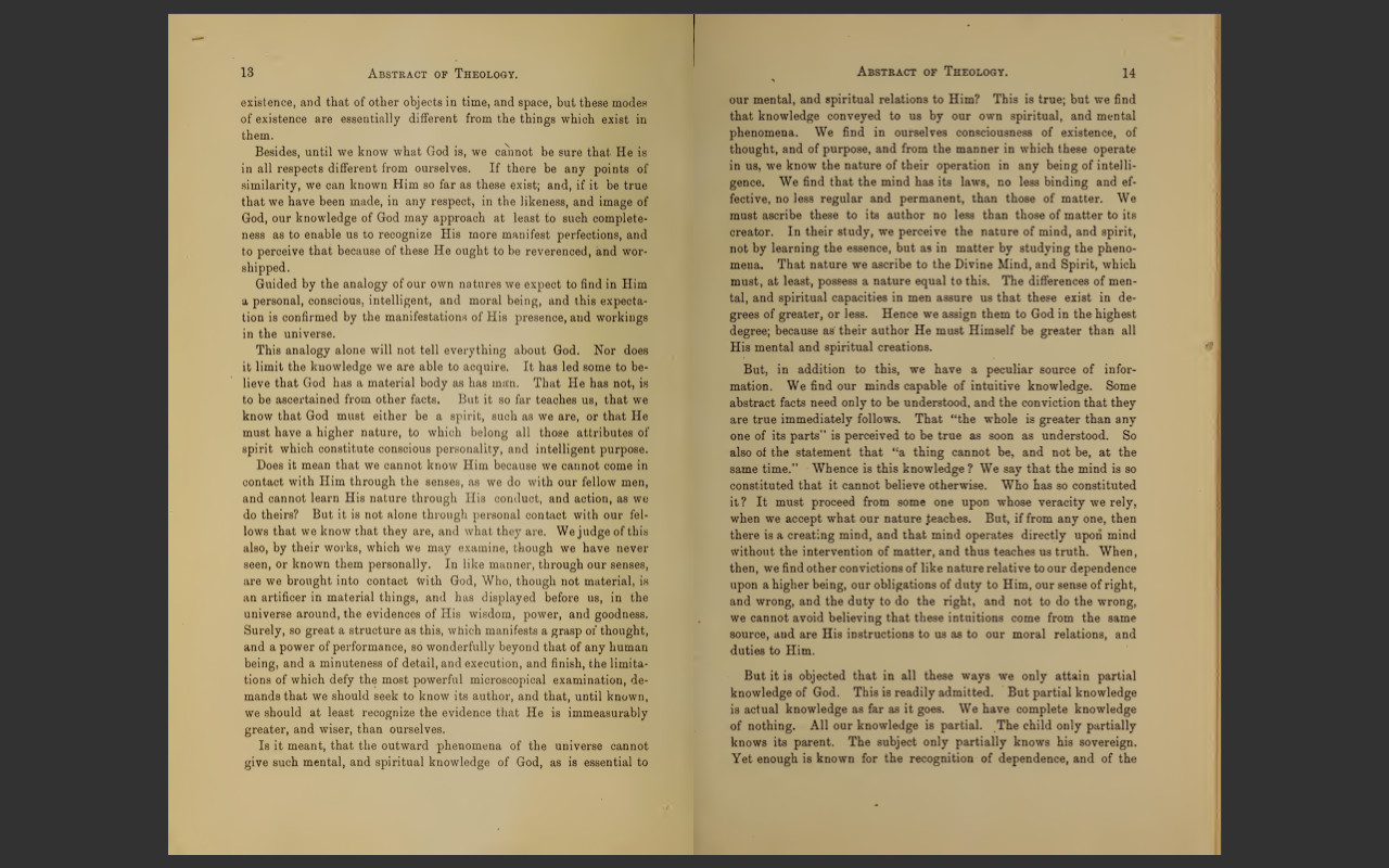 Abstract of Systematic Theology by James P Boyce (1882 Edition) E-Book on CD-ROM