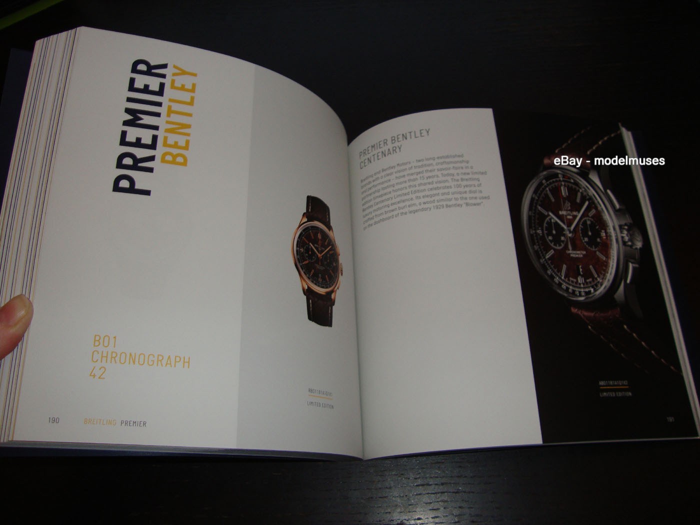 BREITLING Luxury Watch SOFTCOVER CATALOG 2019 2020 – 264 Pages
