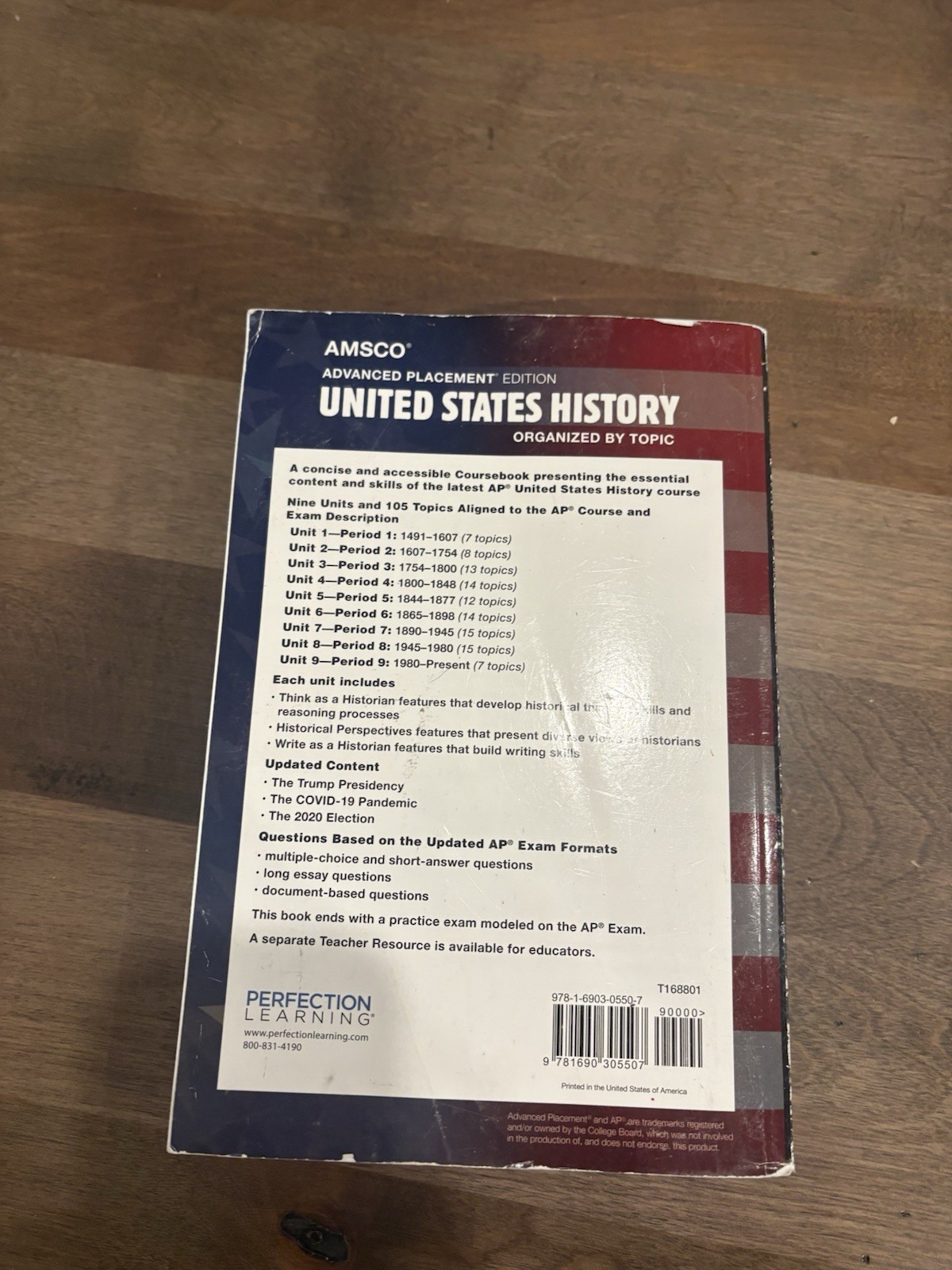 AMSCO Advanced Placement AP United States History Fourth Edition
