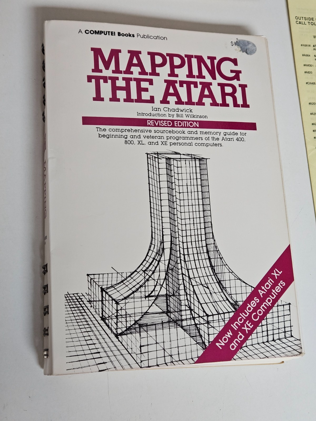 RARE Mapping the ATARI Revised Ed Includes XL and XE Computers Ian Chadwick 1985