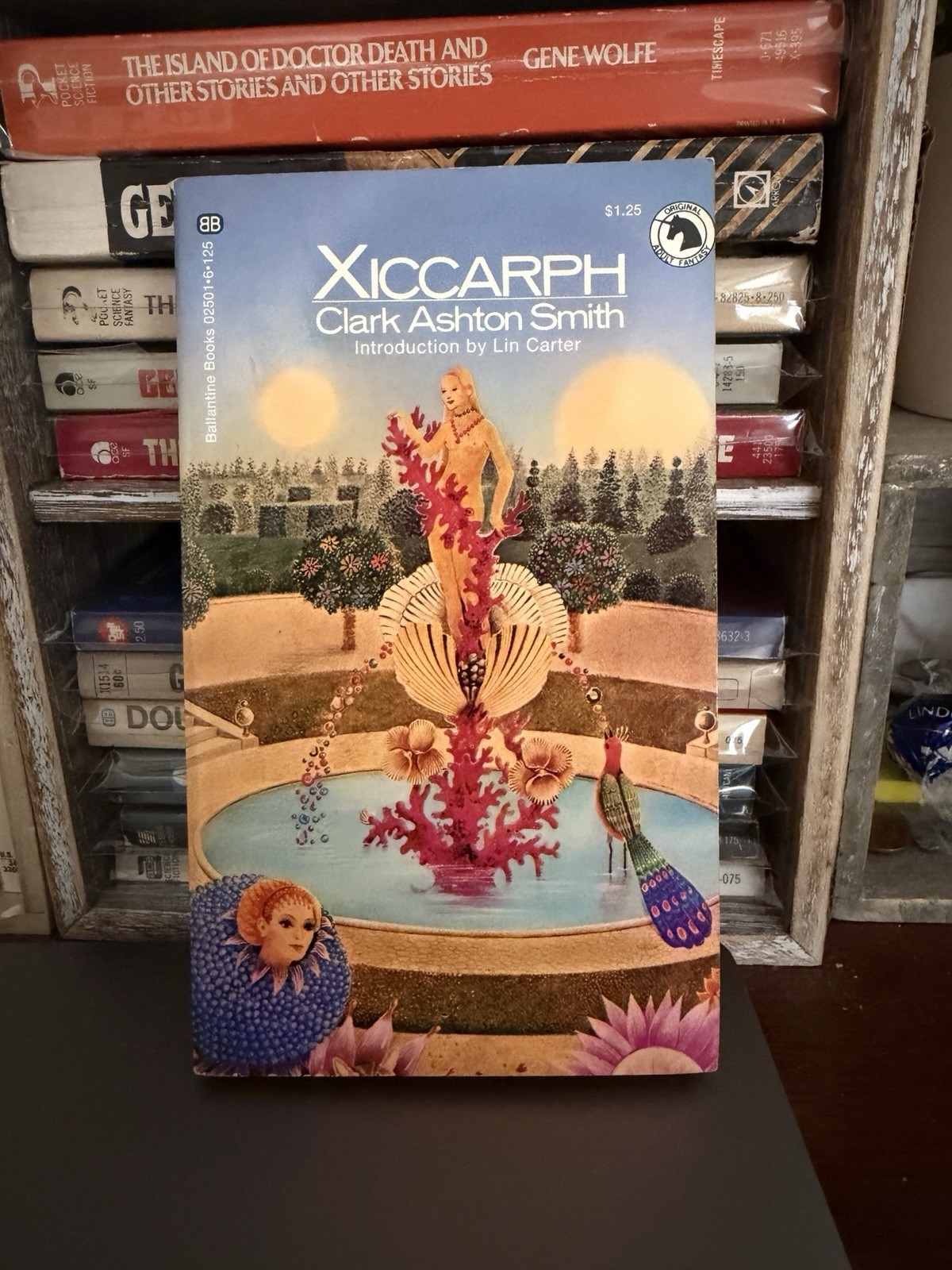 XICCARPH Clark Ashton Smith Ballantine Adult Fantasy First Printing