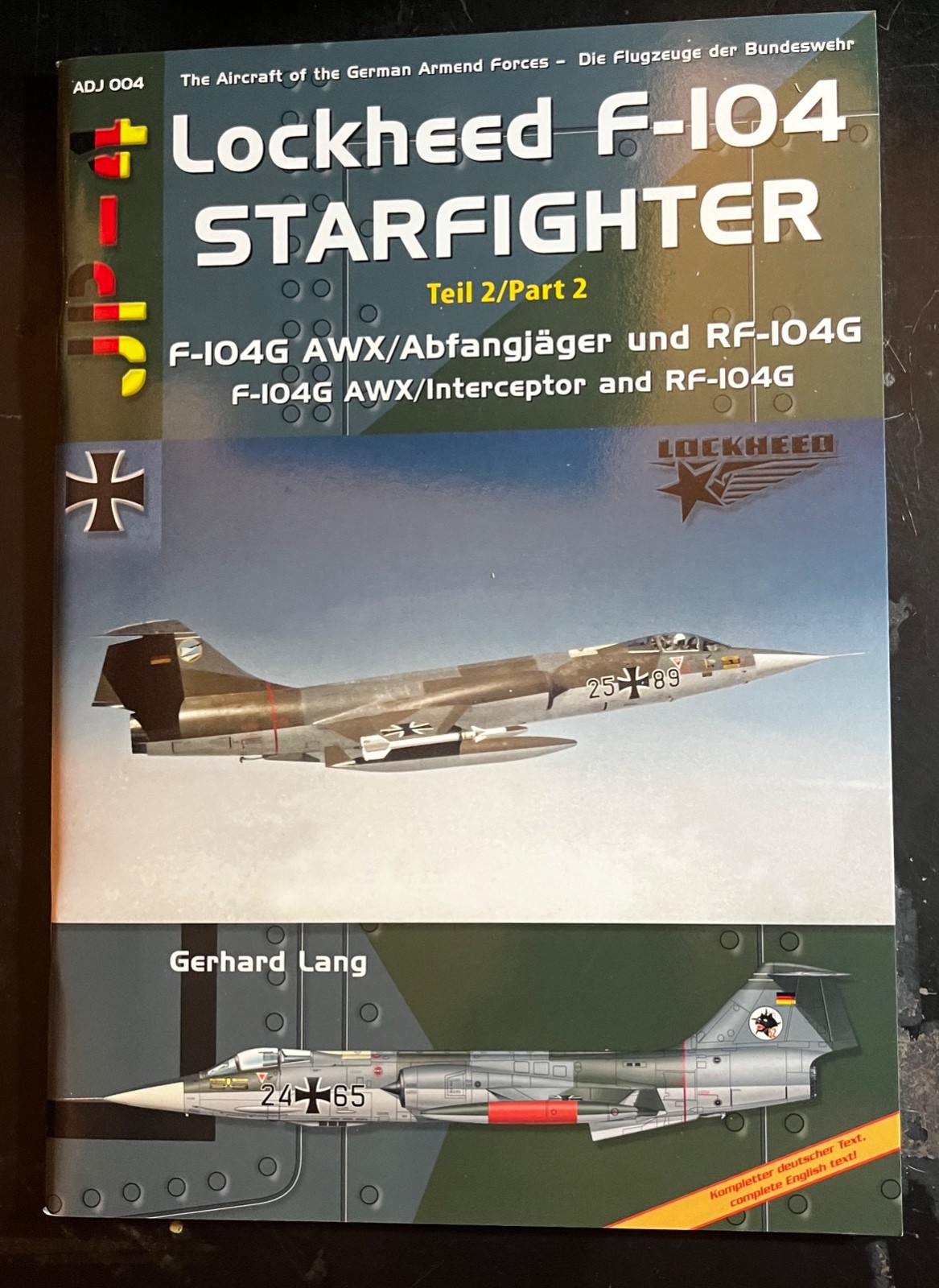 F-104 Starfighter AIRDOC Pt 2: F-104G AWX RF-104G German Armed ForcE DUAL TEXT