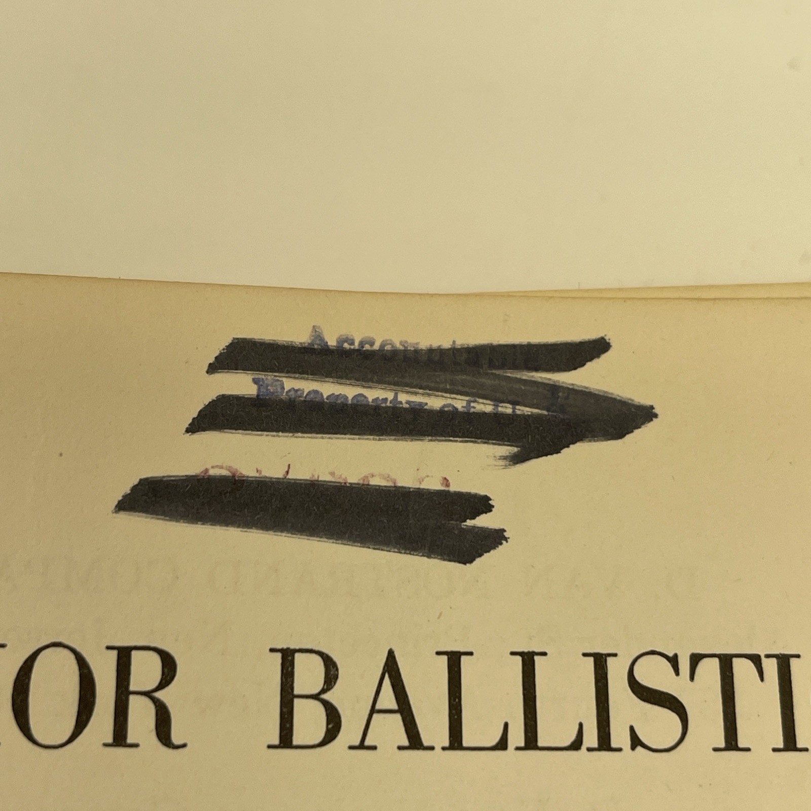 Exterior Ballistics Rockets by Davis Follin Blitzer Hardcover 1958 Military USED
