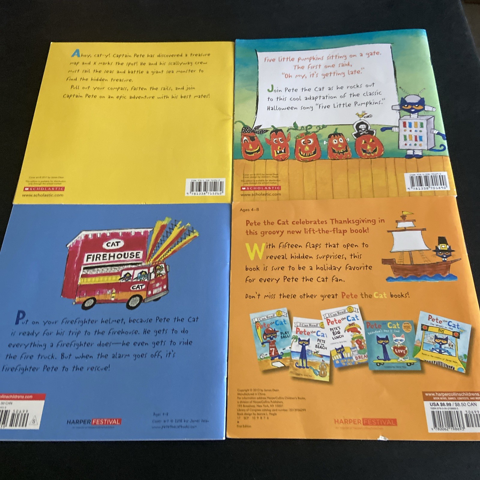 Pete the Cat By James Dean Lot Of 27 Softcover Good- Good+ Condition