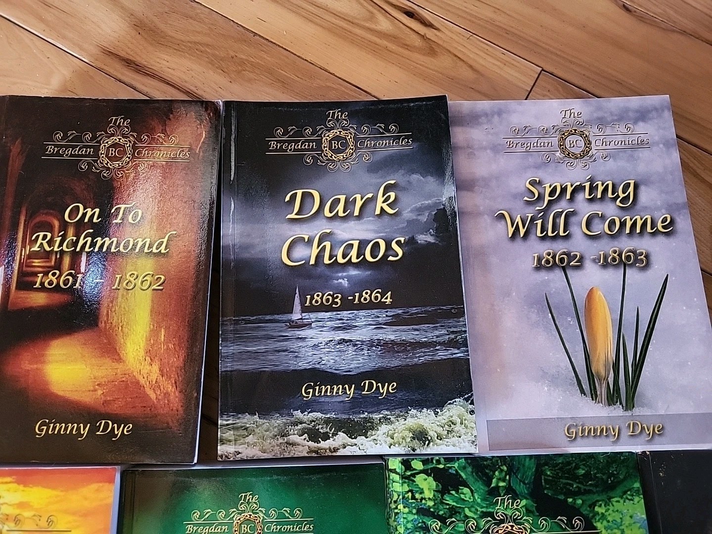 THE BREGDAN CHRONICLES BOOKS 7 Ginny Dye Trade Paperbacks