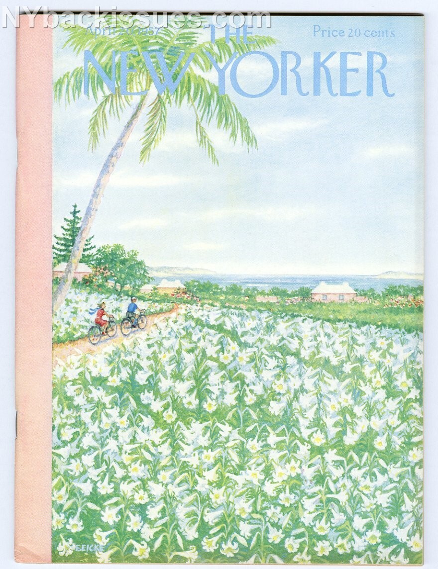 New Yorker magazine April 20 1957 Eudora Welty H.F Ellis Dean Doner VF