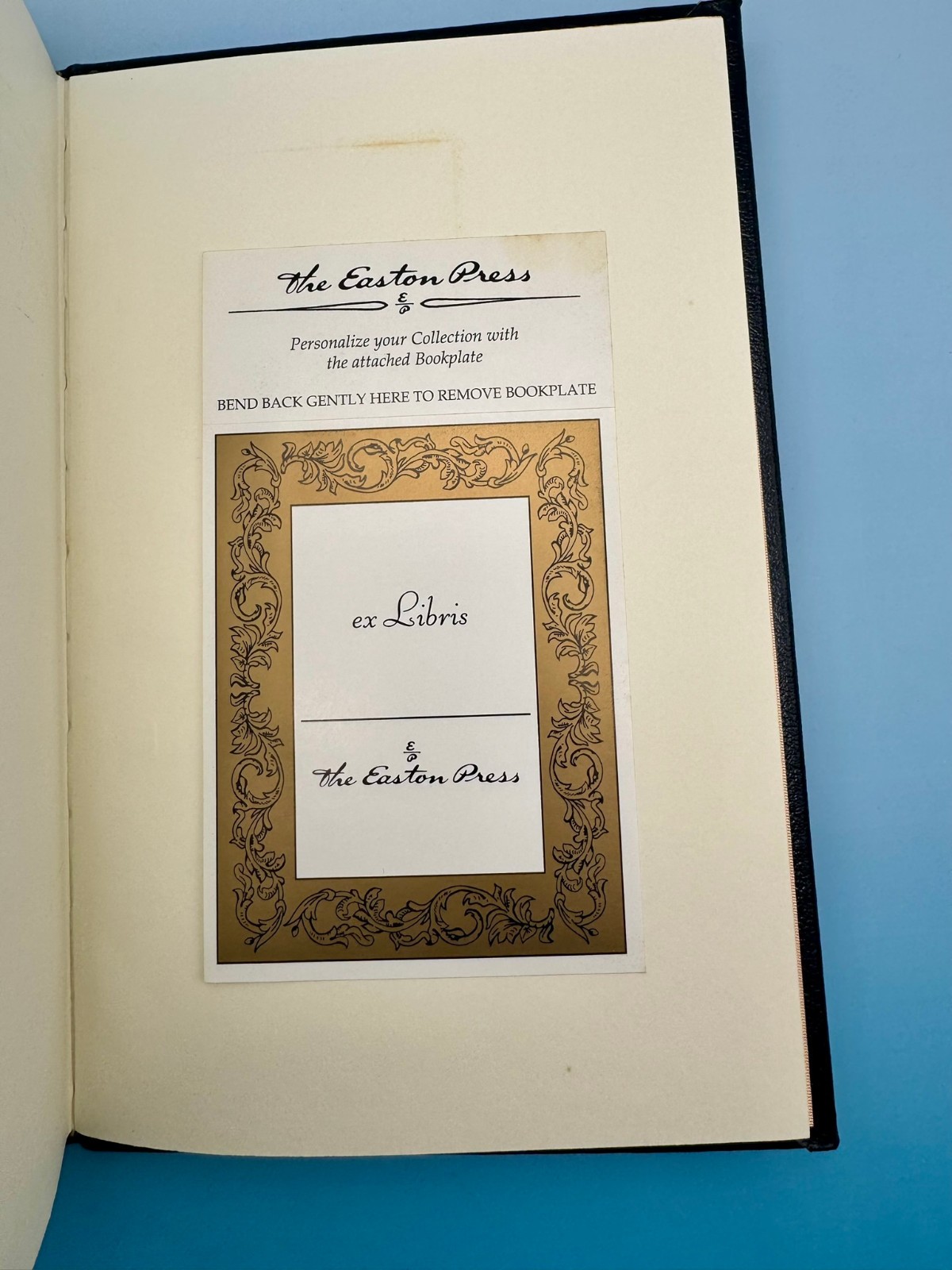 Robinson Crusoe Daniel Defoe Easton Press Collector’s Edition Leather Bookplate
